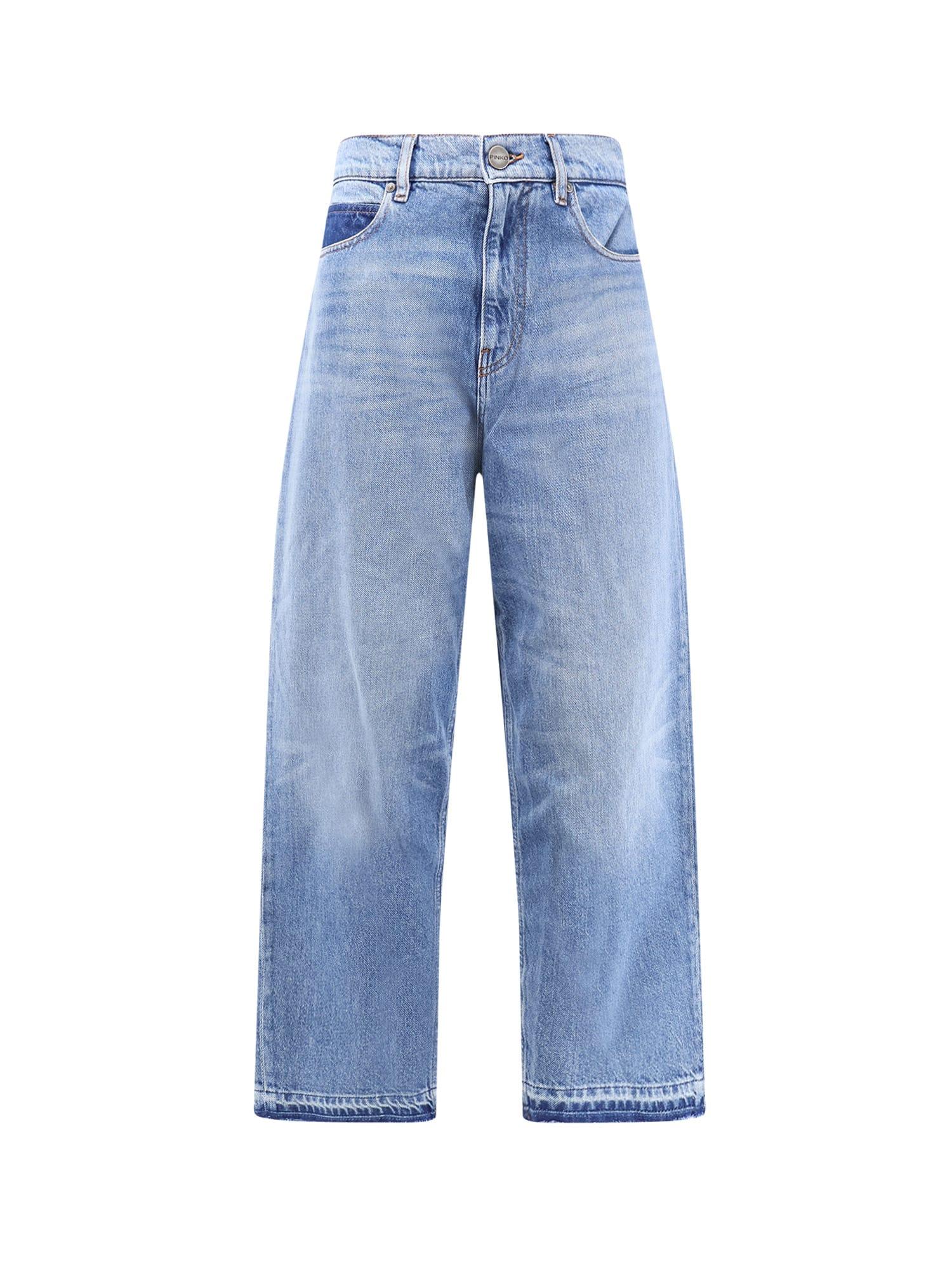 pinko blue denim jeans