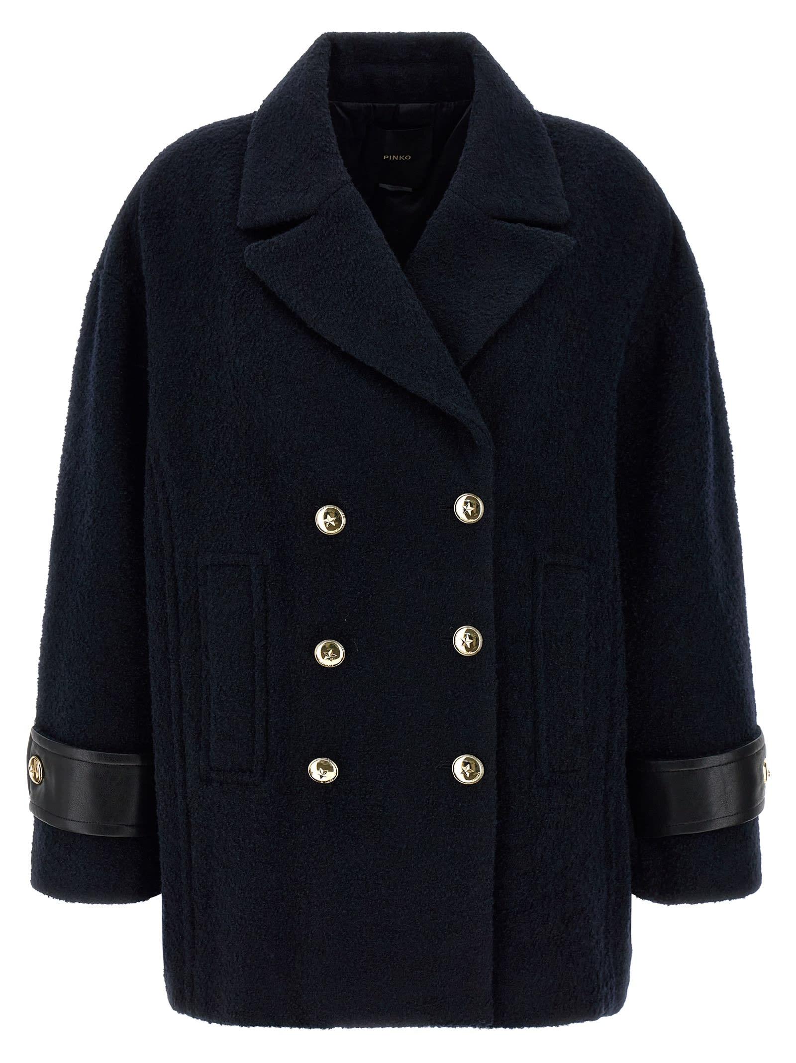 pinko canederli coat