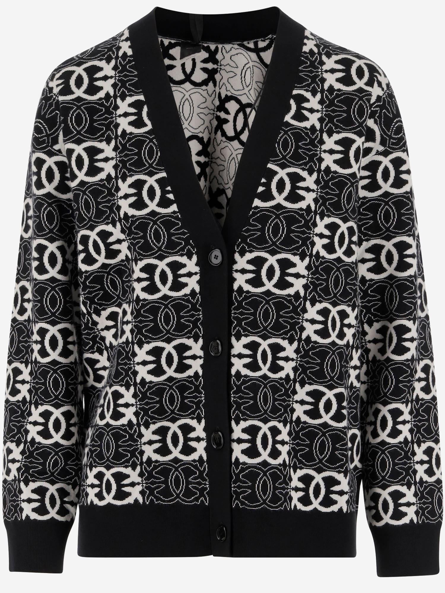 pinko cardigan logo
