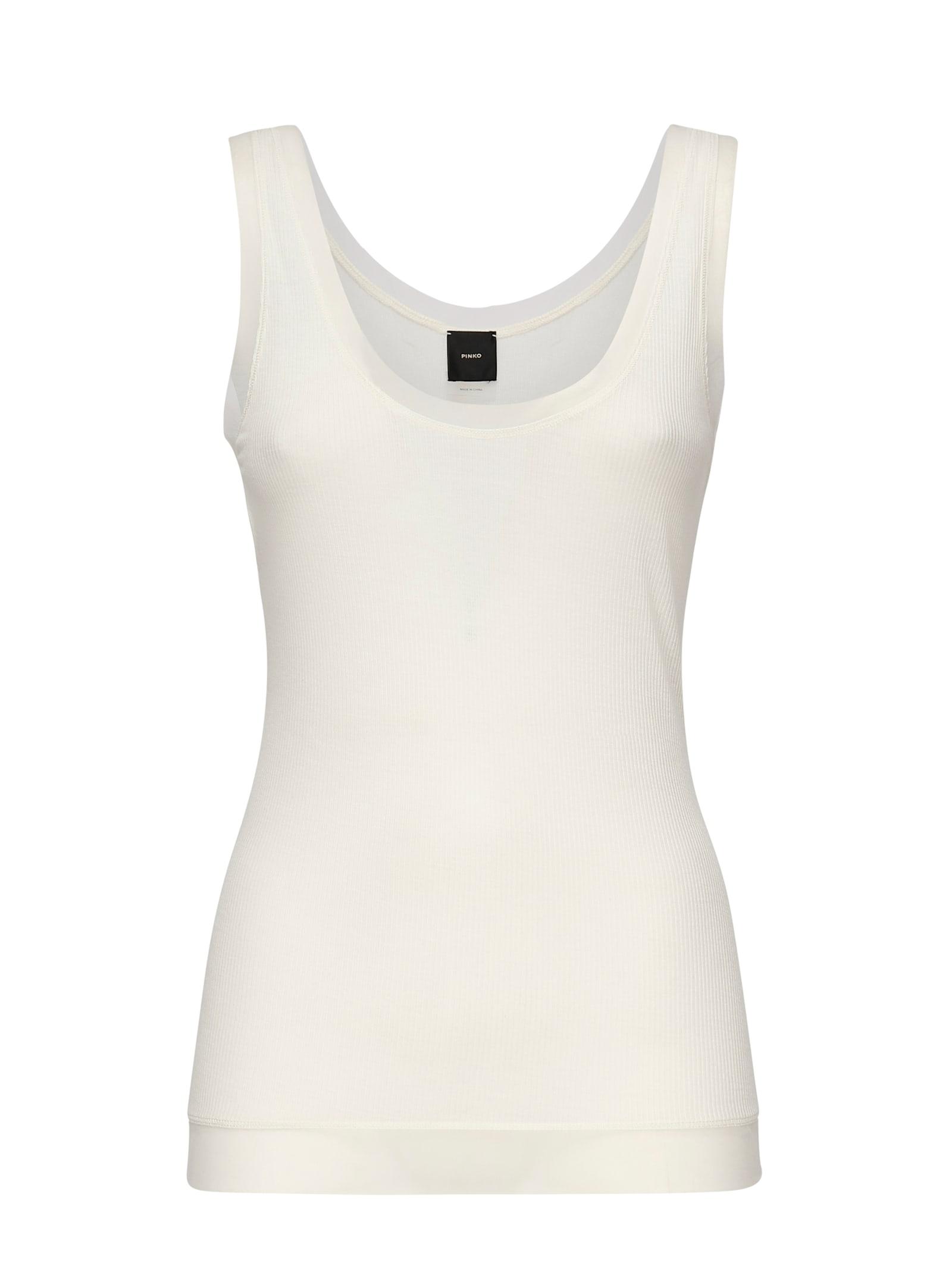 pinko clark ribbed tank top