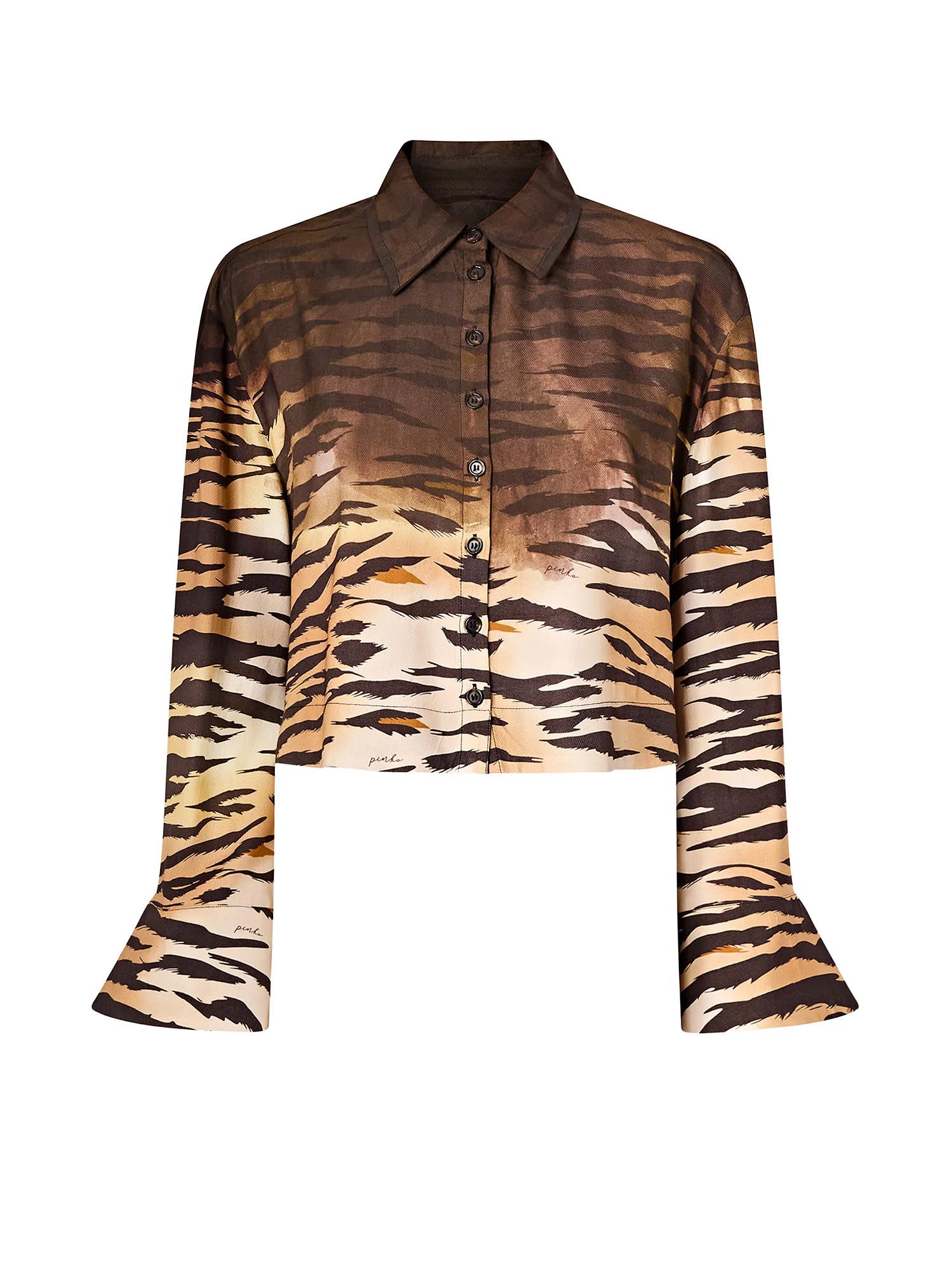 pinko cordelia viscose shirt