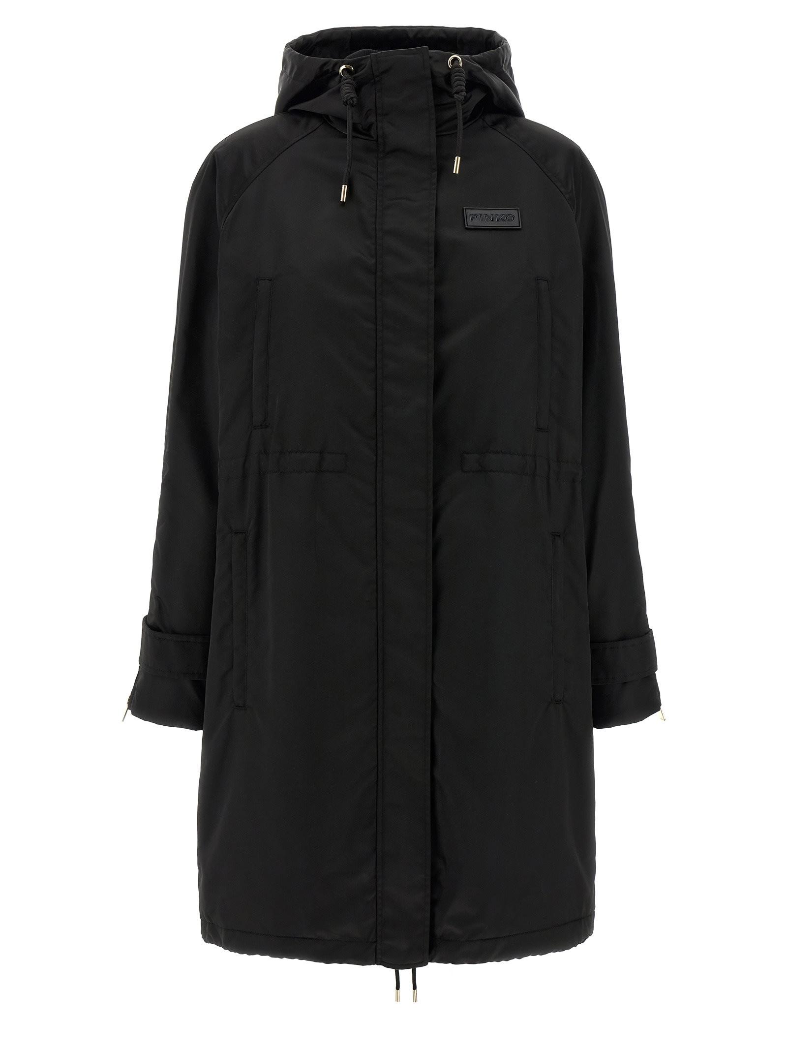 pinko delma 2-in-1 parka