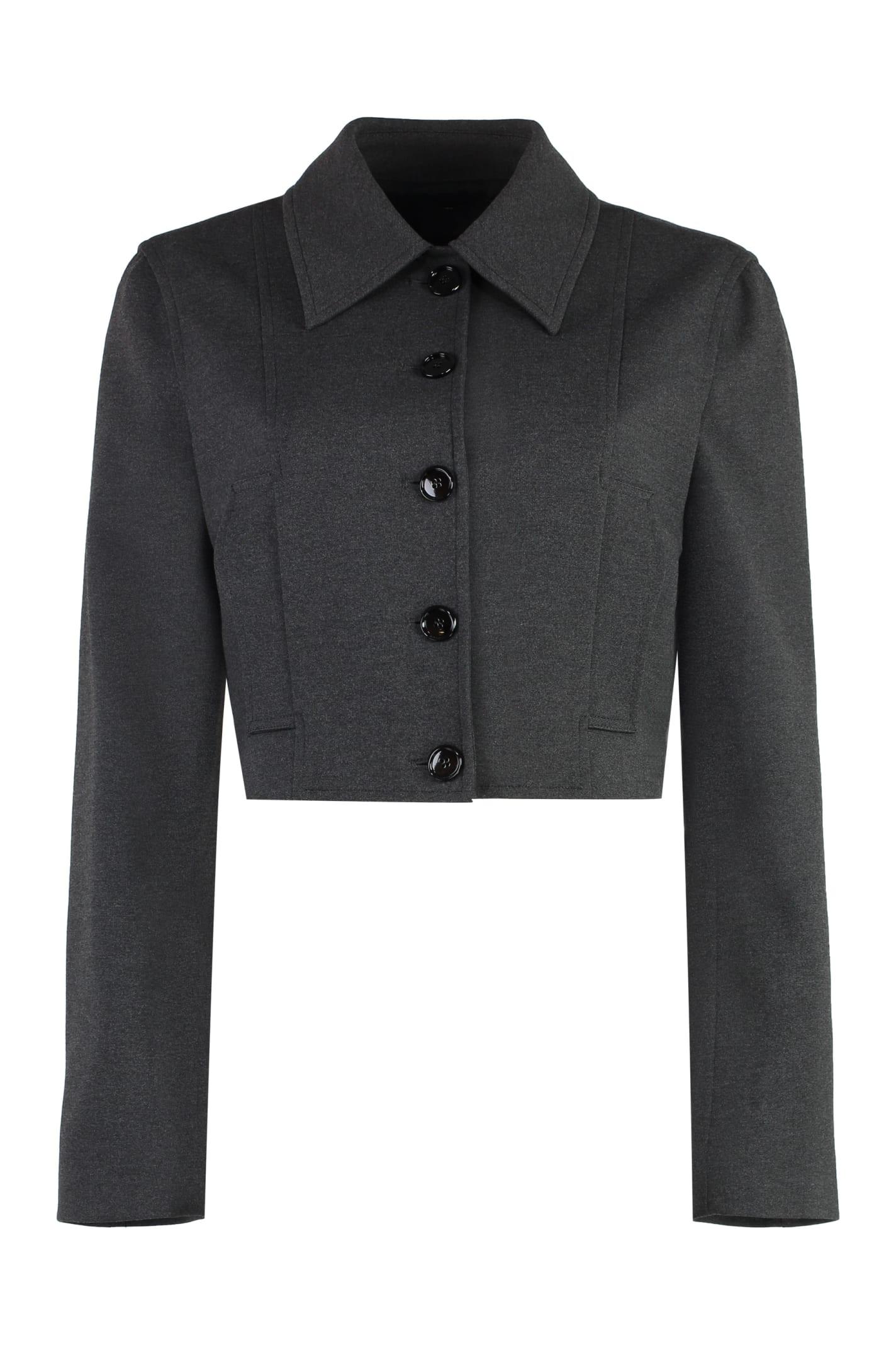 pinko doccia single-breasted jacket