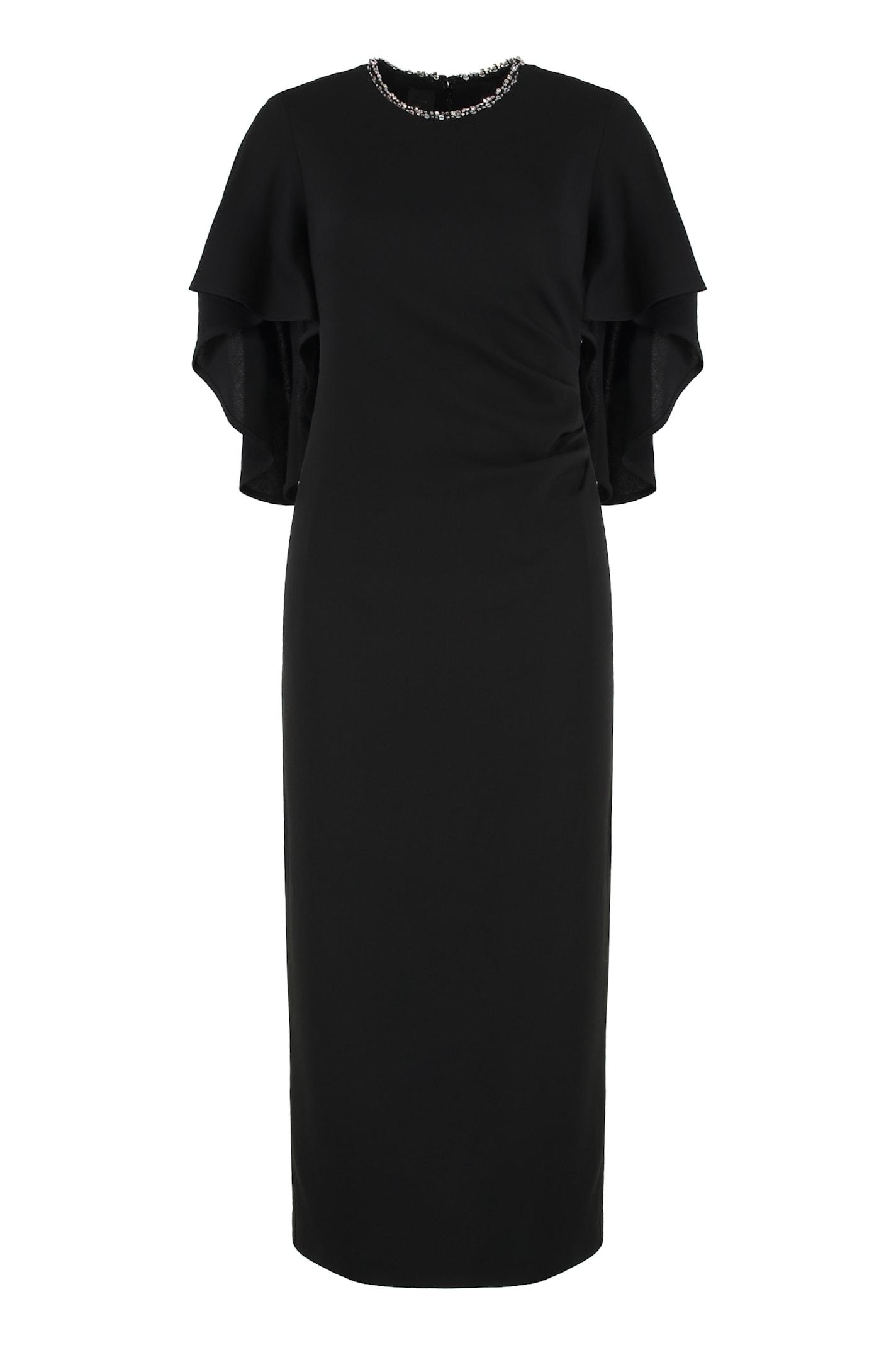 pinko dress with jewelry details