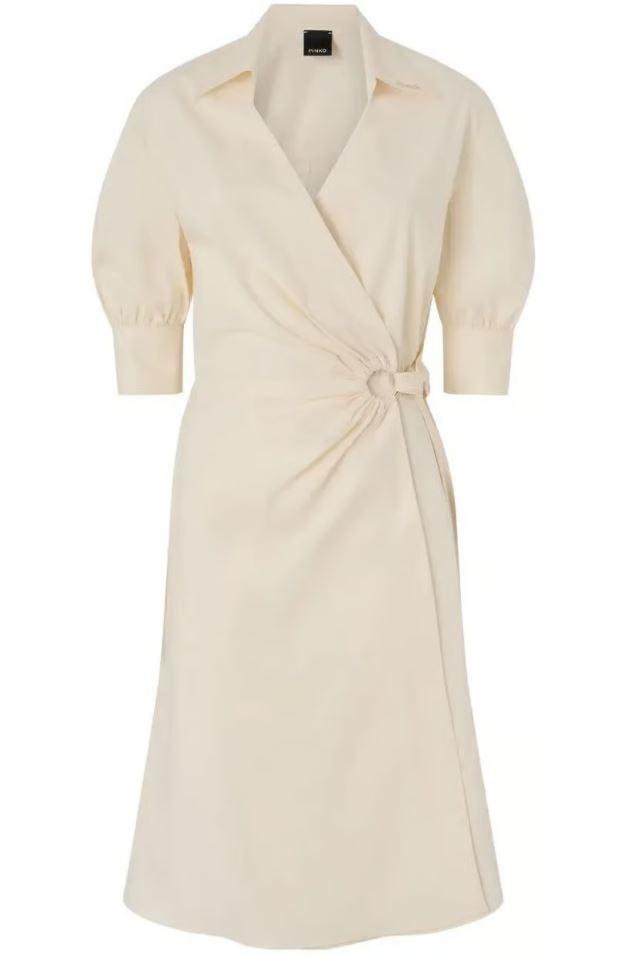 pinko dresses beige co ea - women