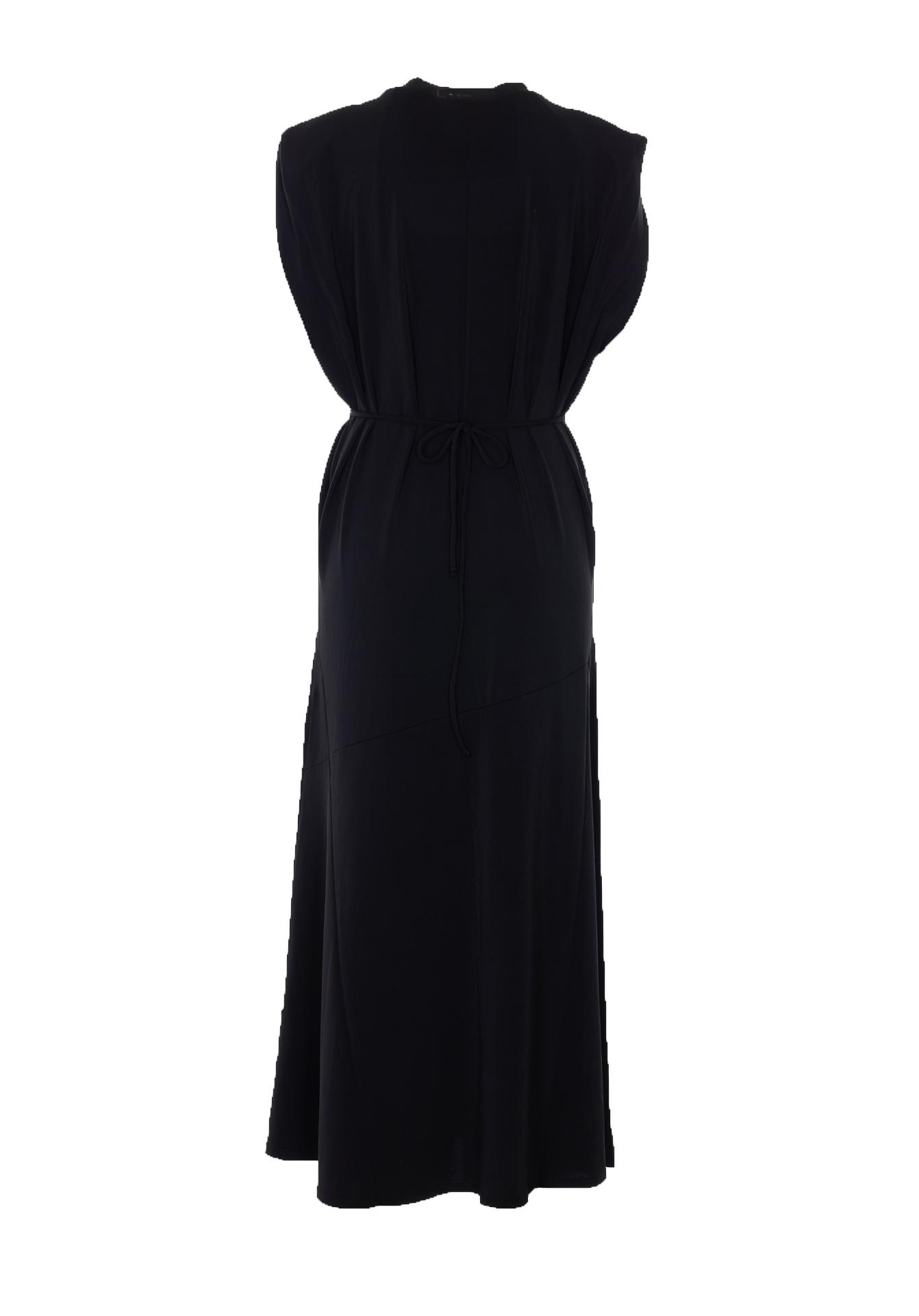 pinko dresses black acetate - women