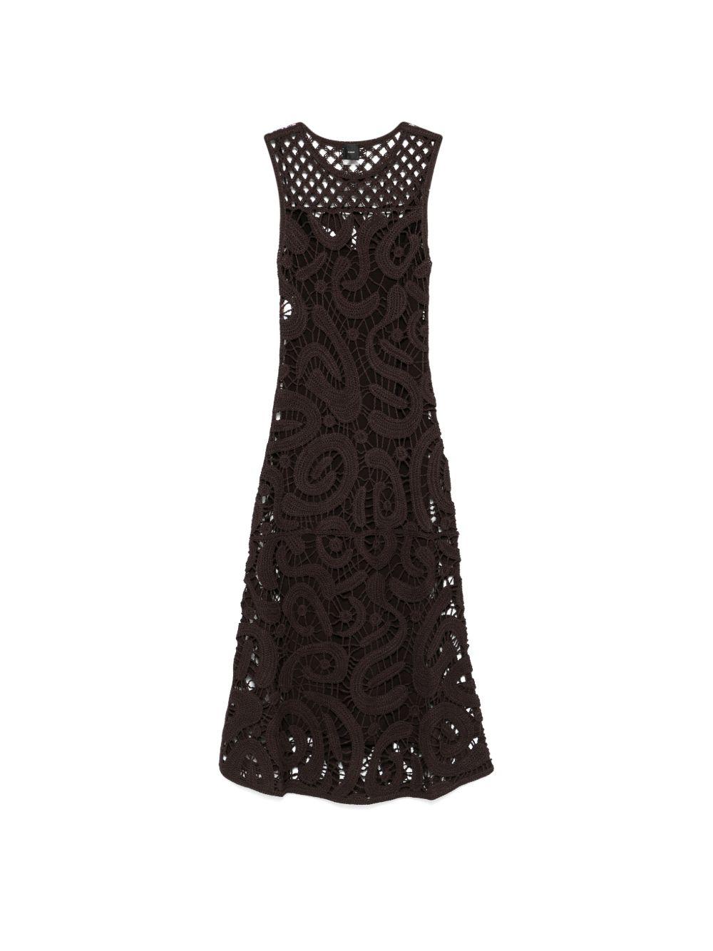 pinko dresses brown - women