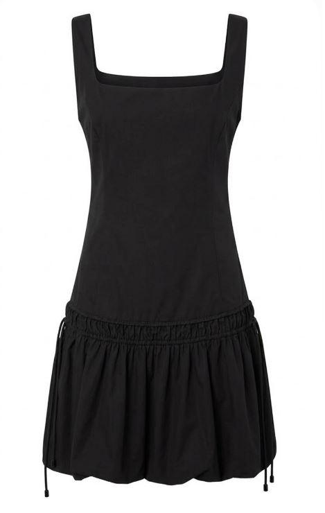 pinko dresses nero cotone - women