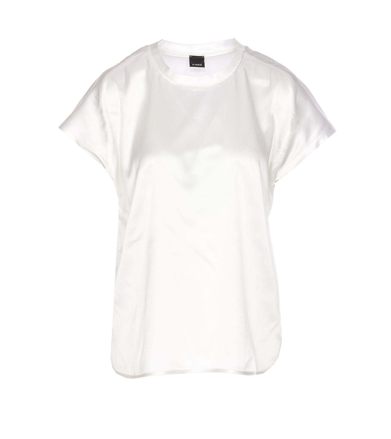 pinko farida silk blouse