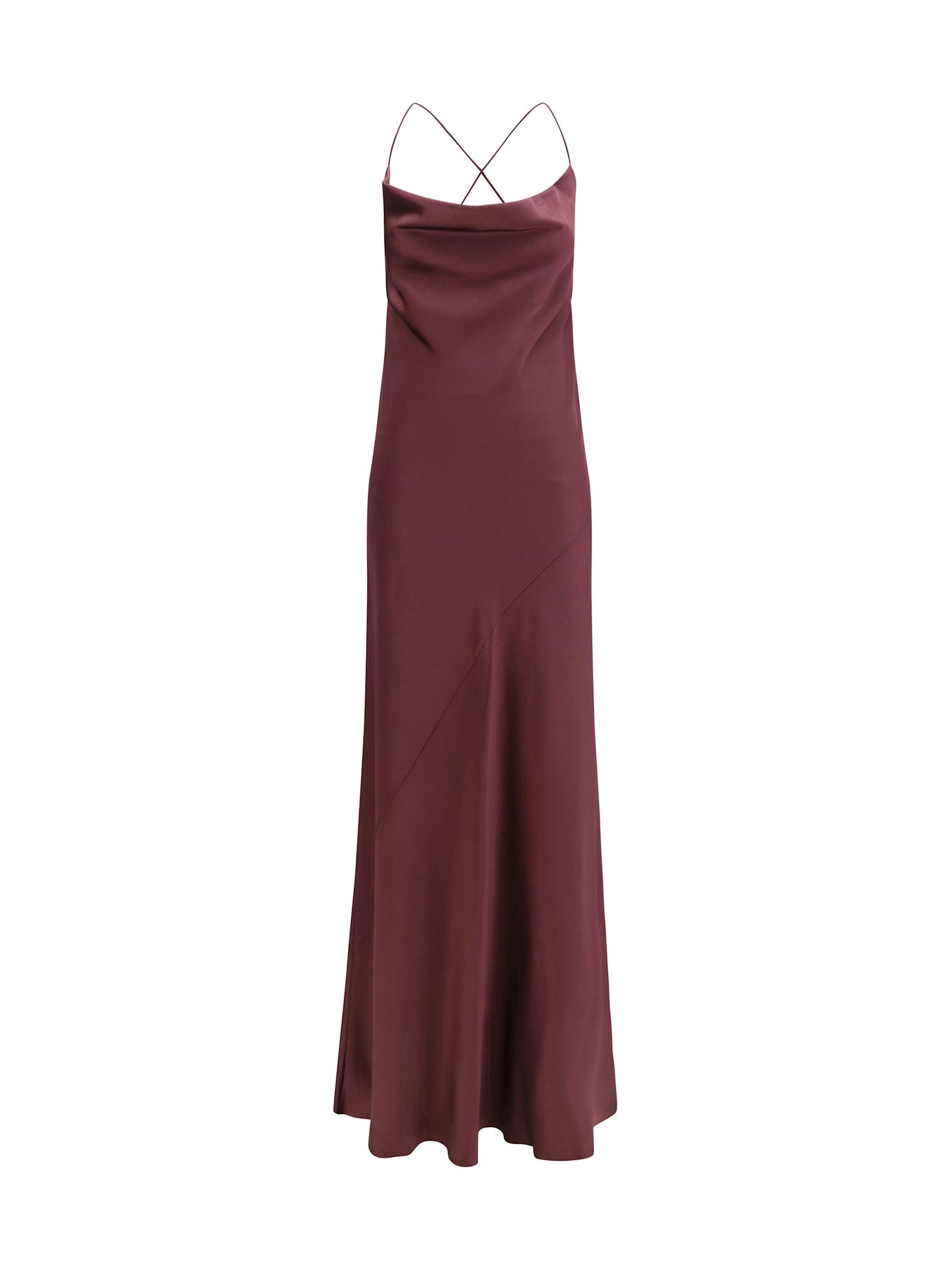 pinko farro satin dress