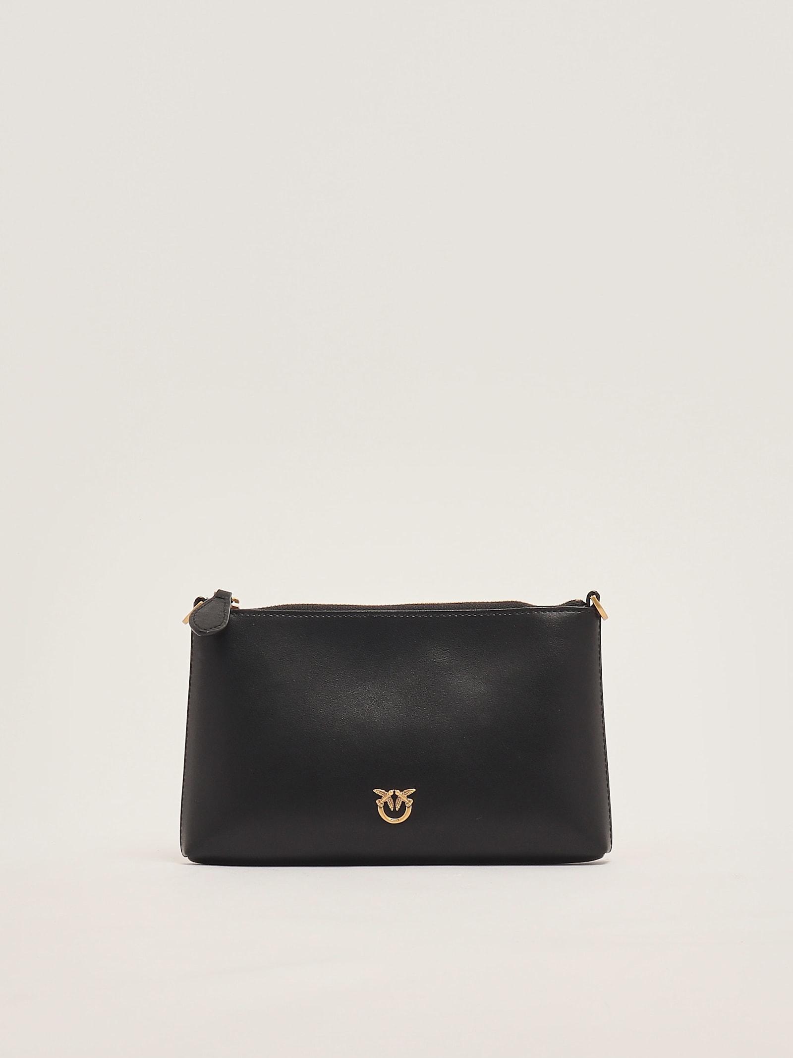 pinko flat horizontal mini clutch