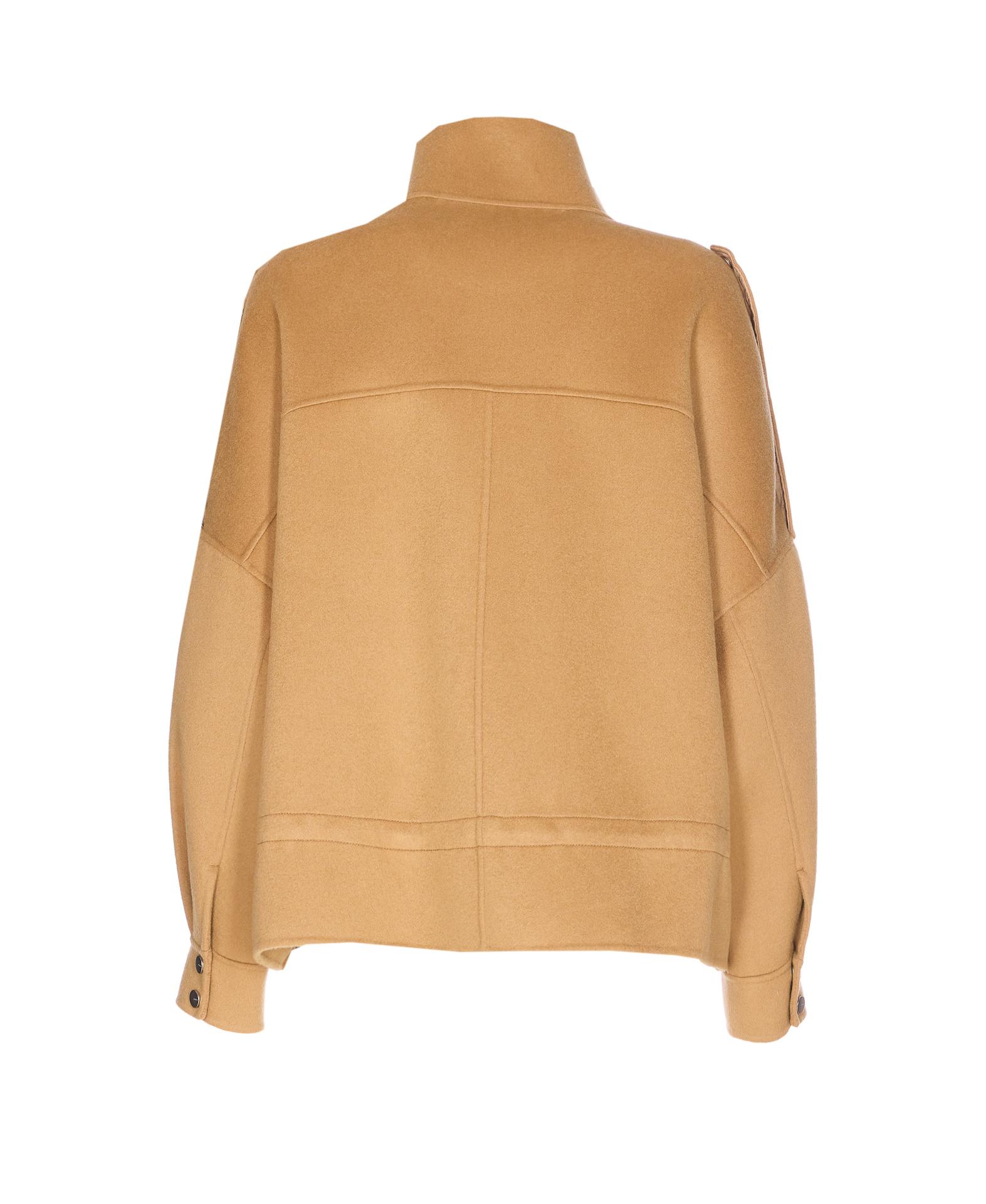 pinko jackets beige wool - women