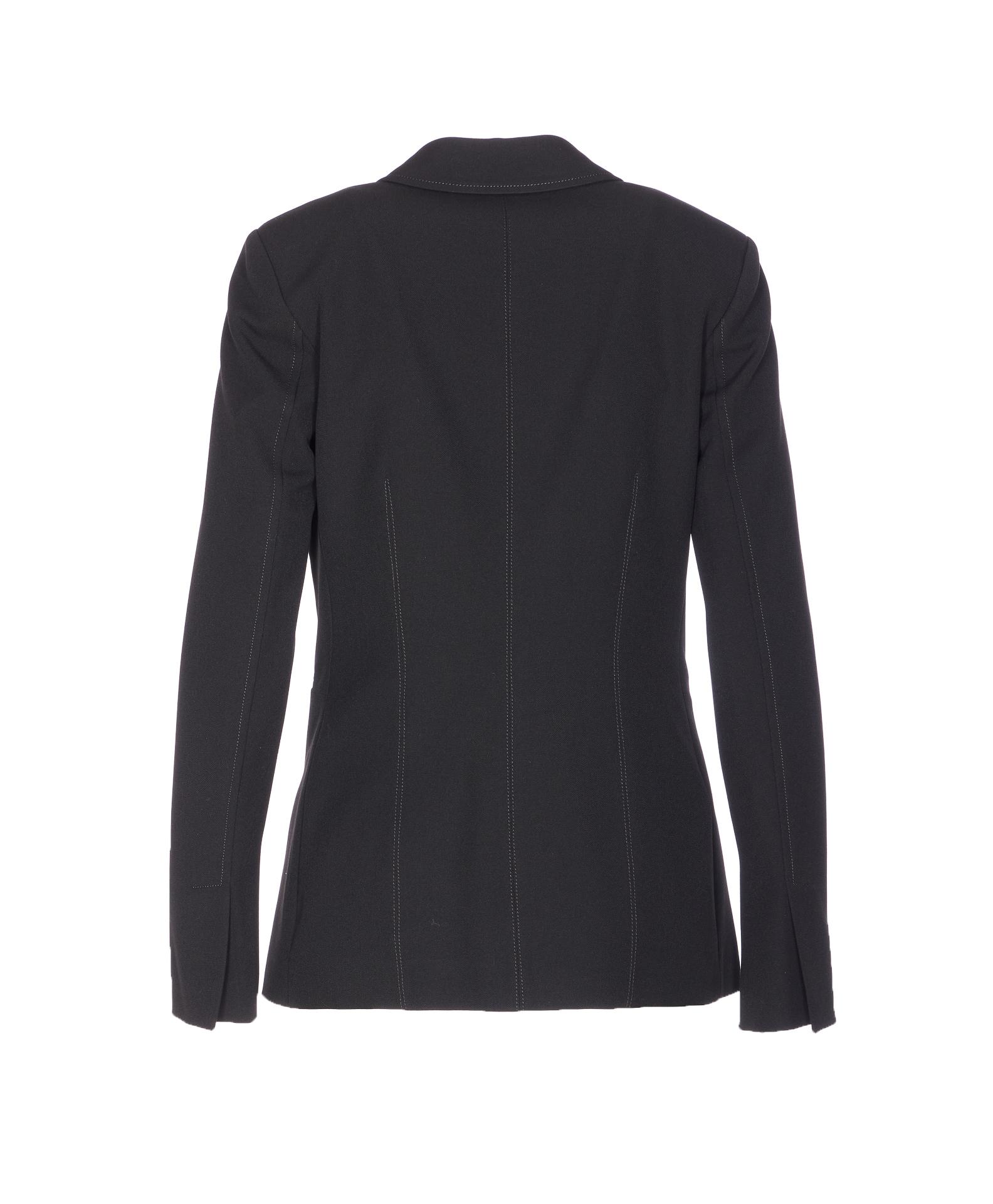 pinko jackets black polyester - women