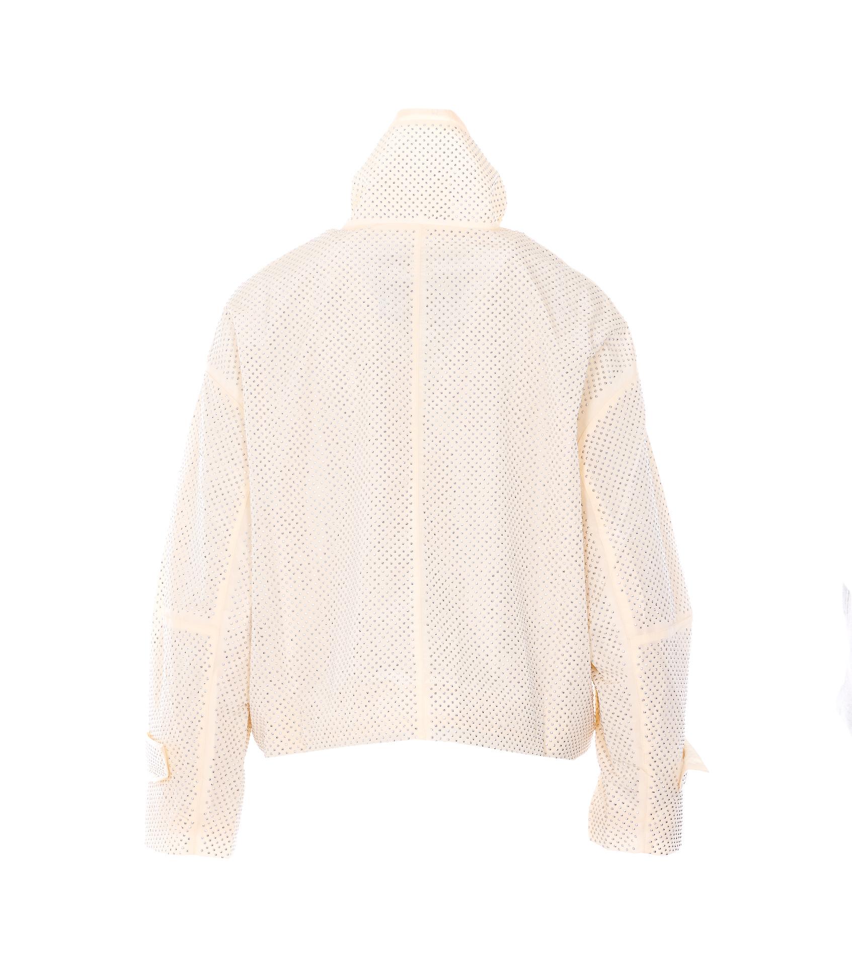 pinko jackets white nylon - women