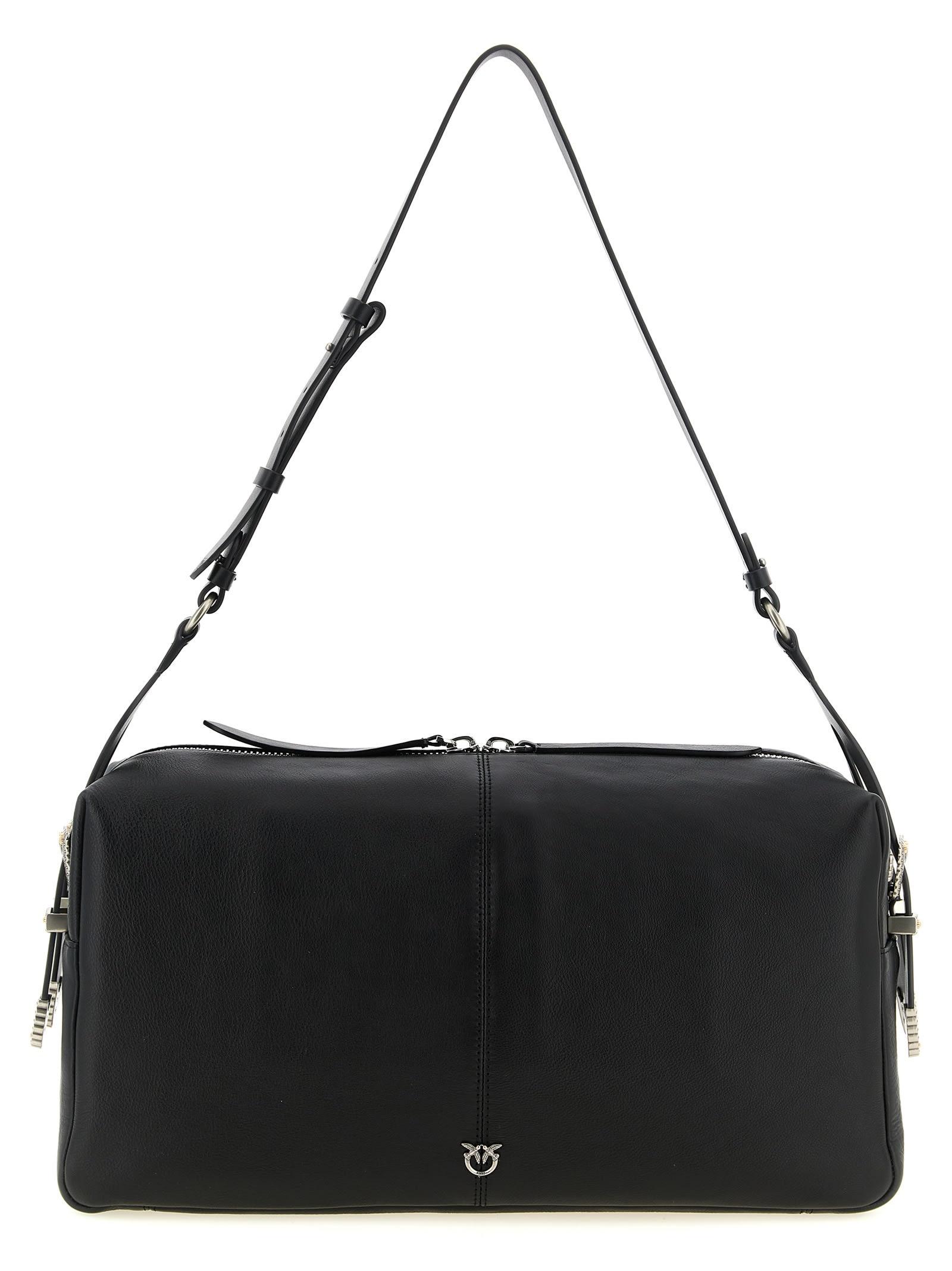 pinko keeper large shoulder bag