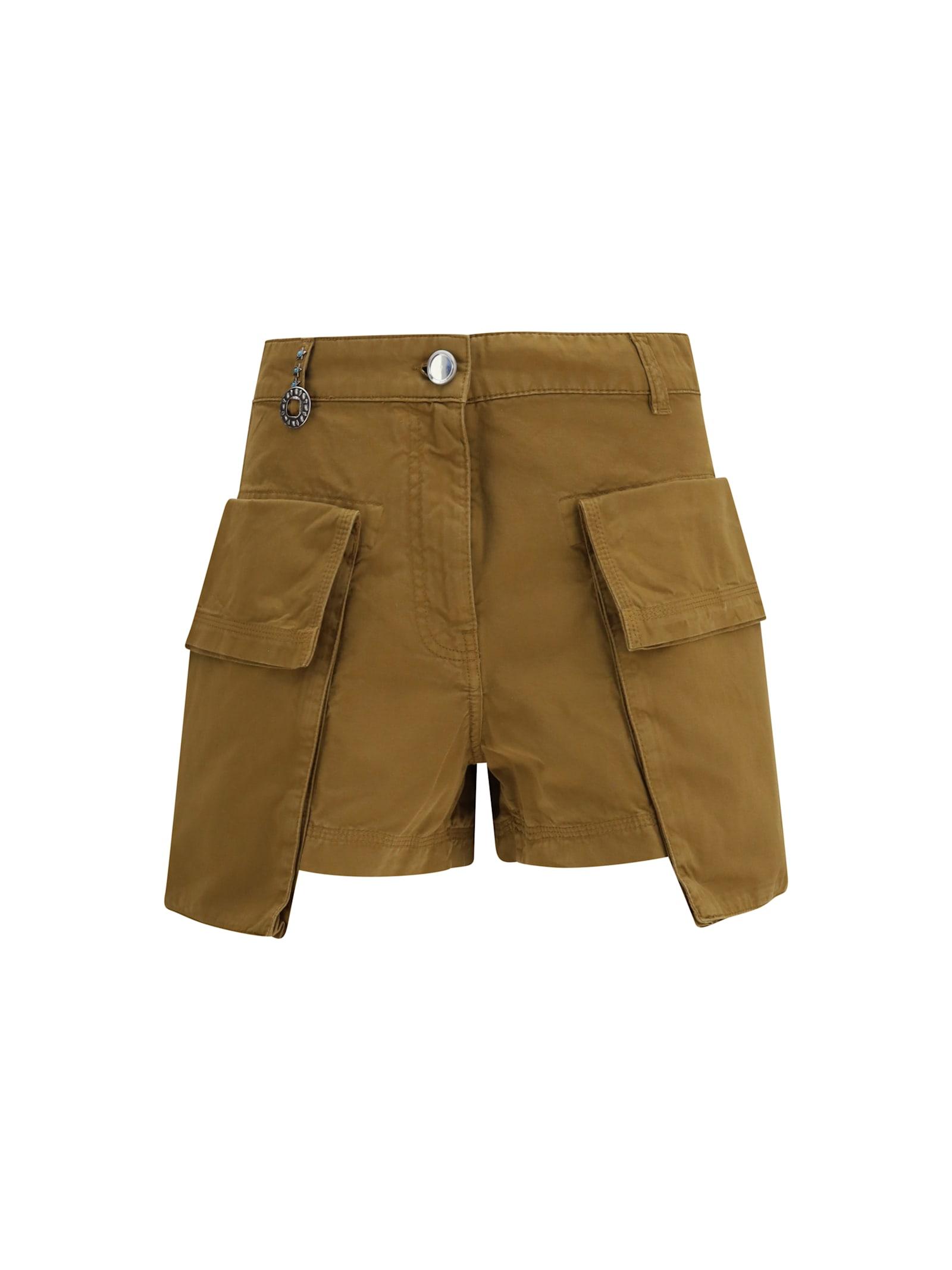 pinko kiwi cargo shorts