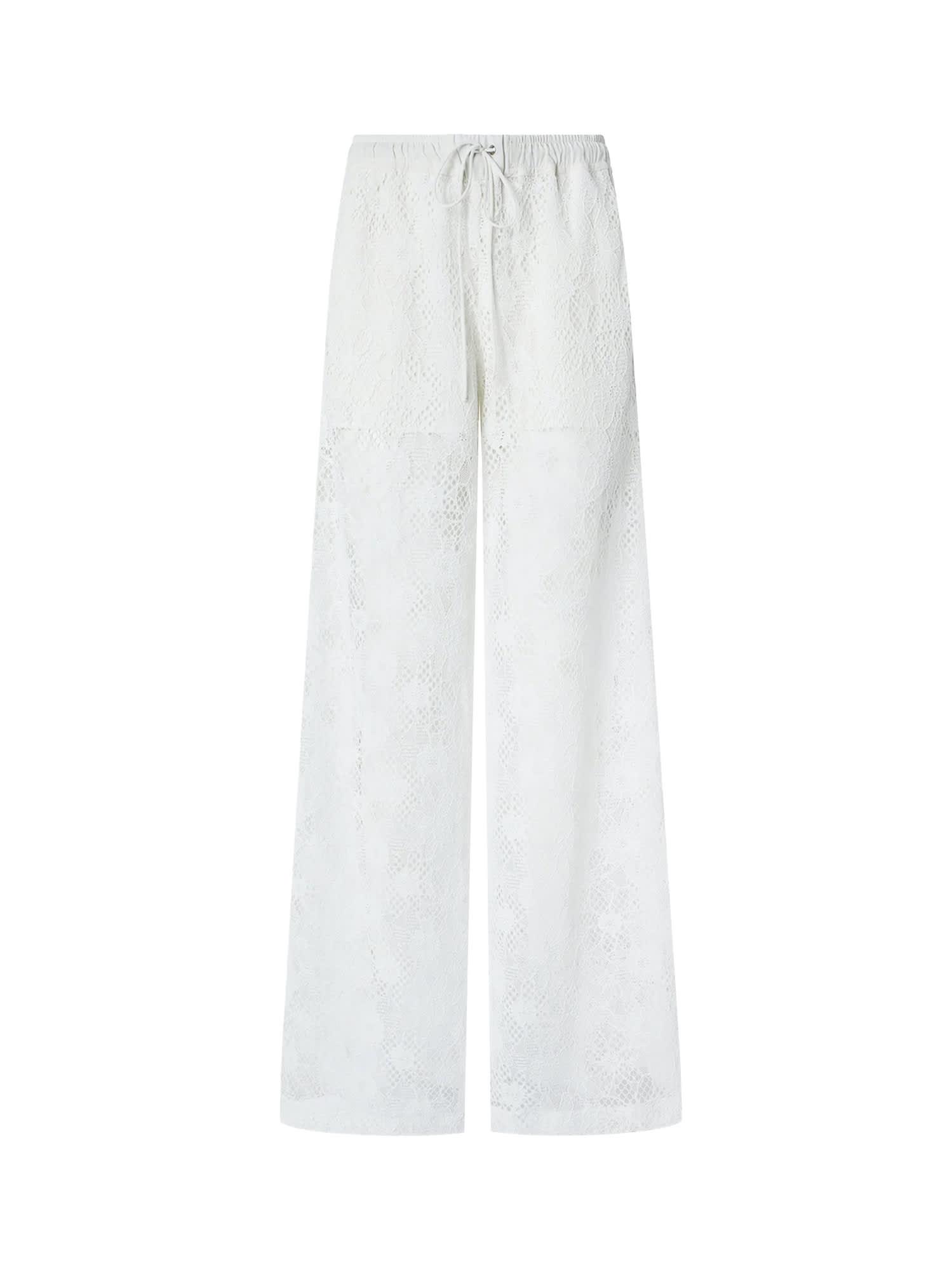 pinko laurie lace trousers