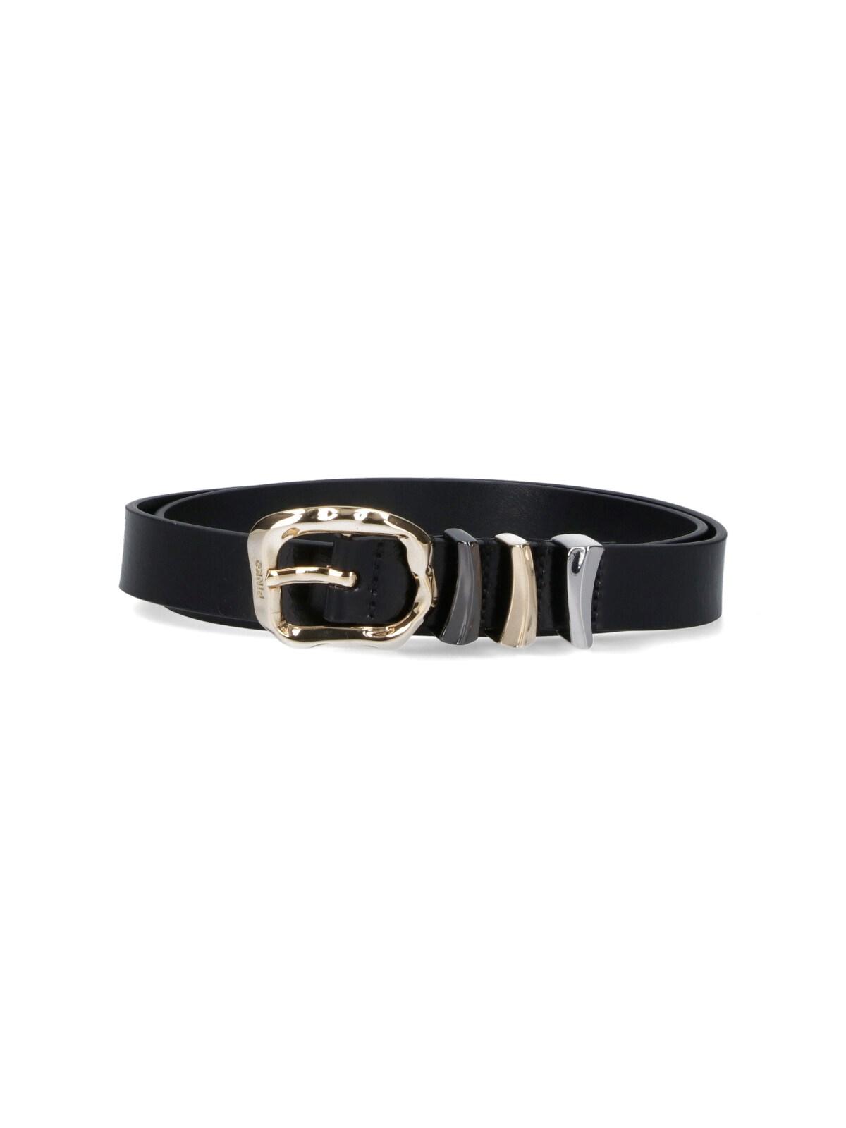 pinko leather belt