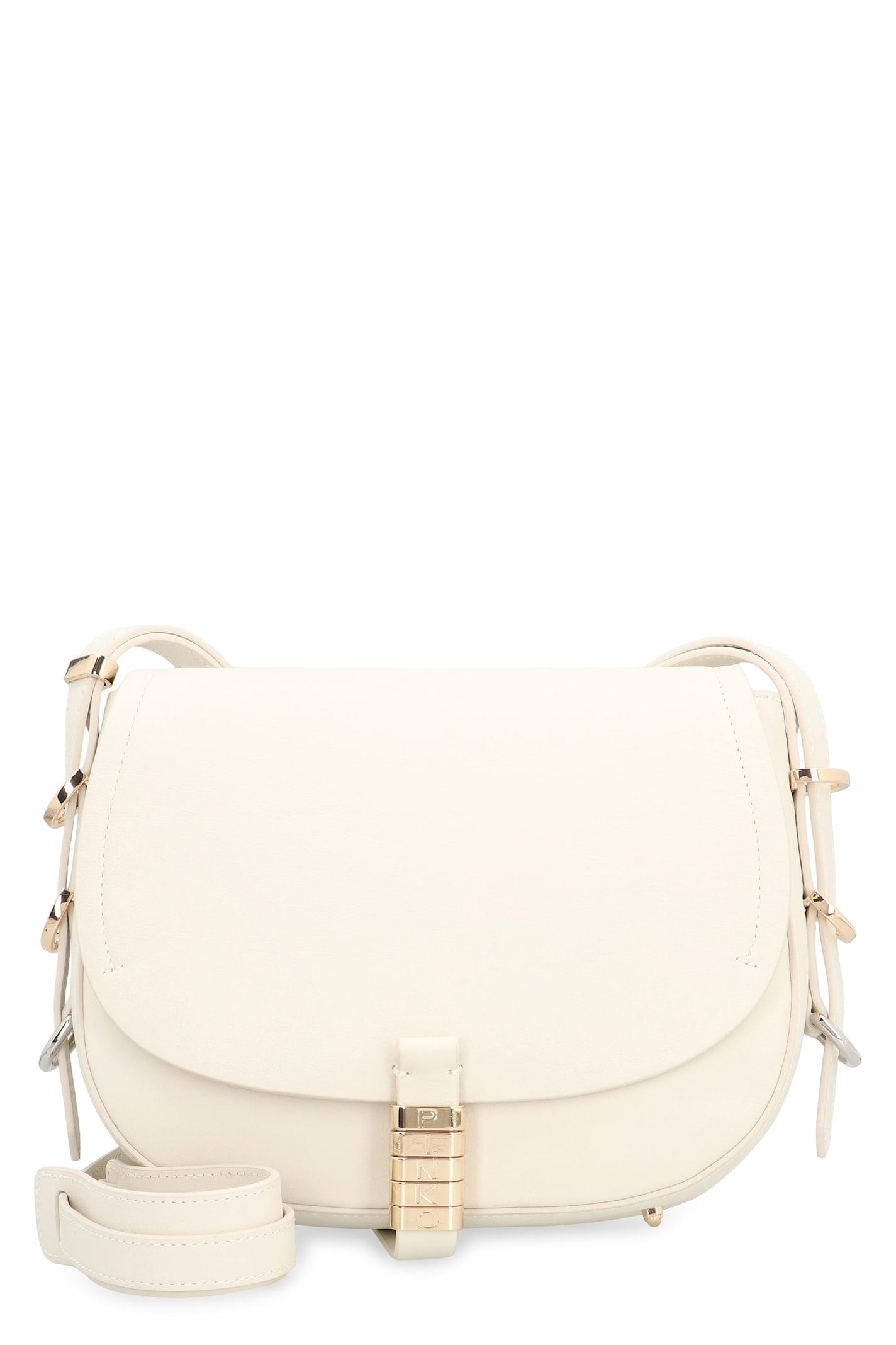 pinko leather crossbody bag