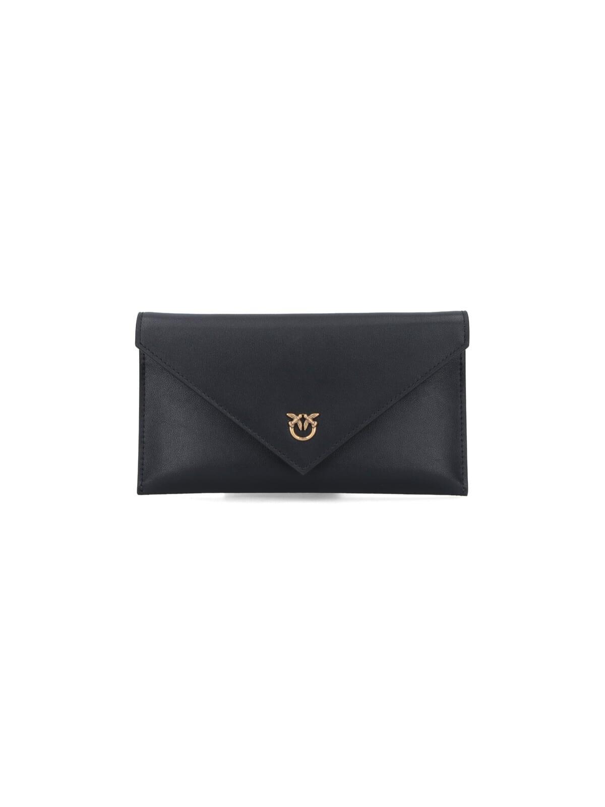 pinko leather pouch