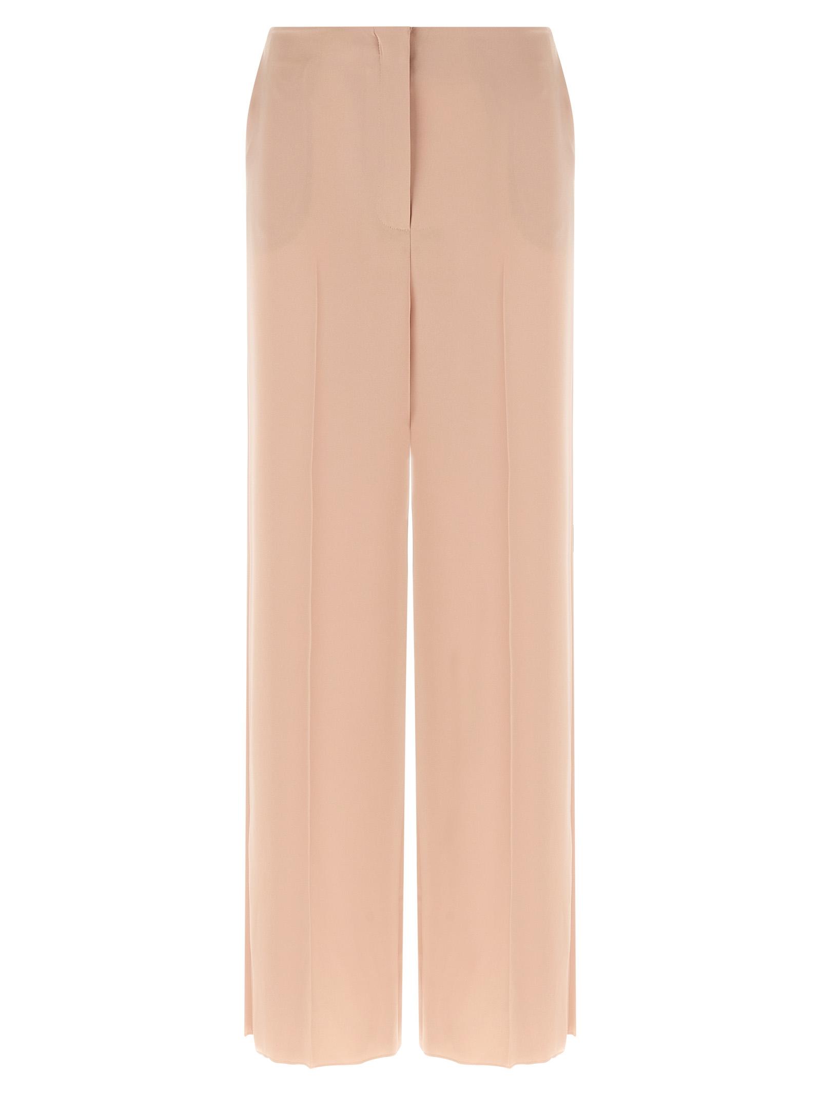 pinko limoncello pants pink acetate - women
