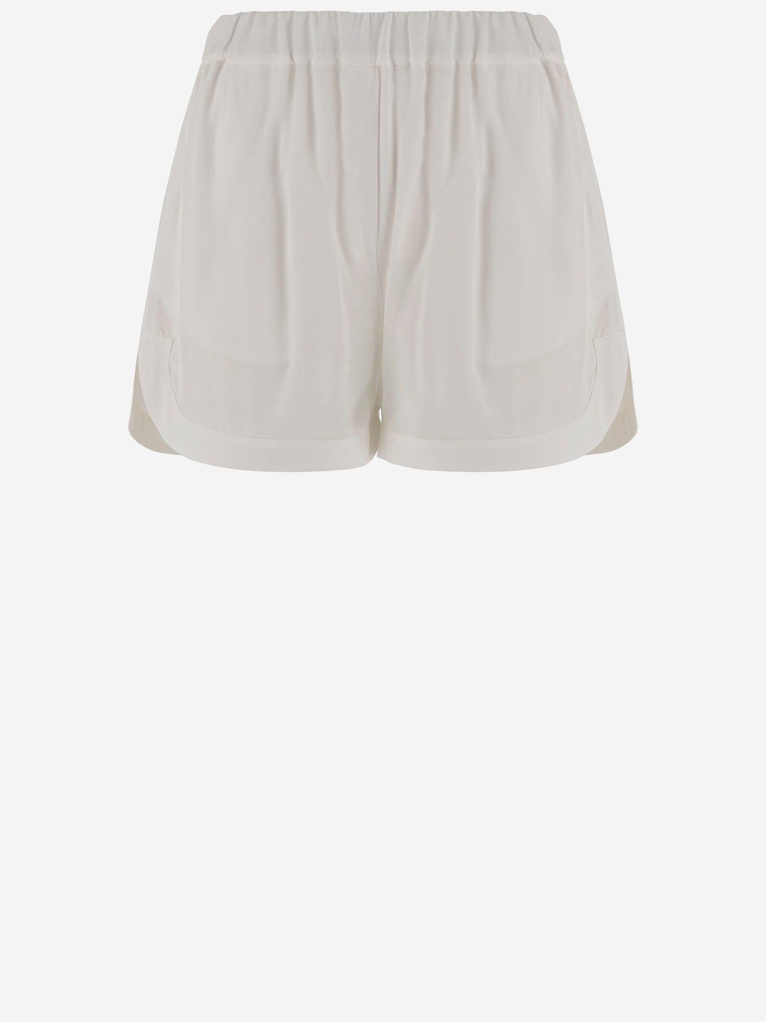 pinko linen and viscose short pants