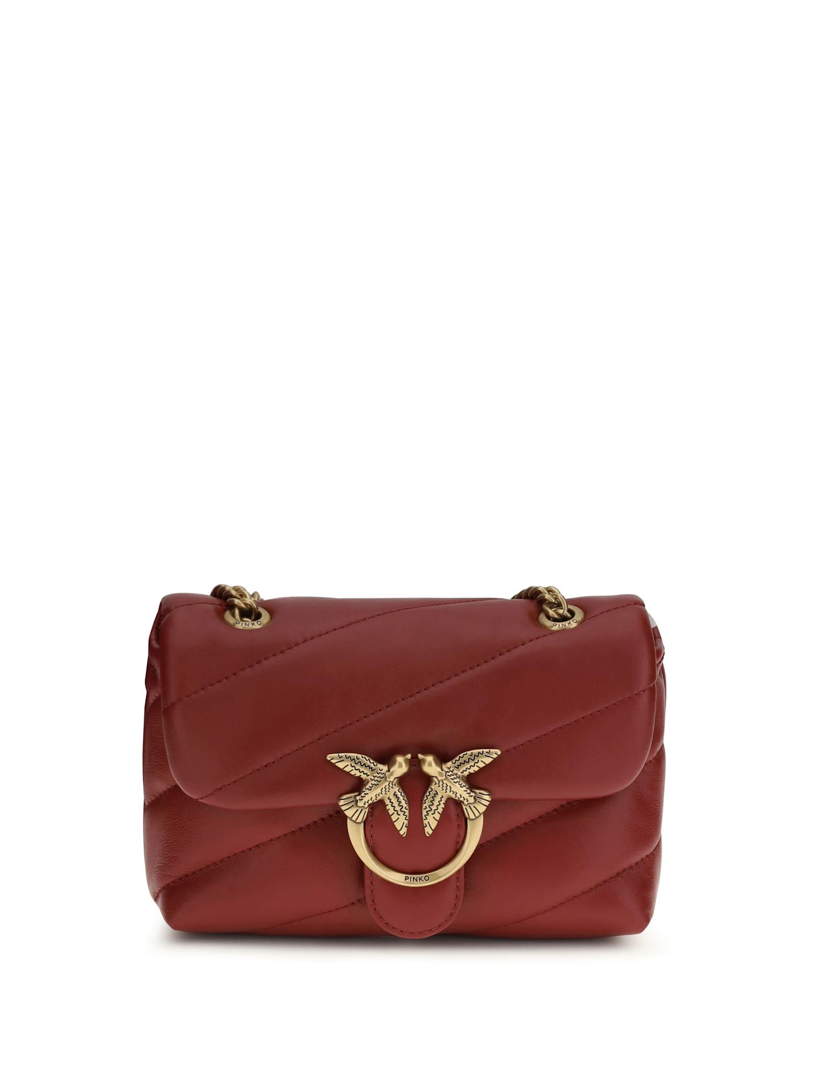 pinko love baby shoulder bag