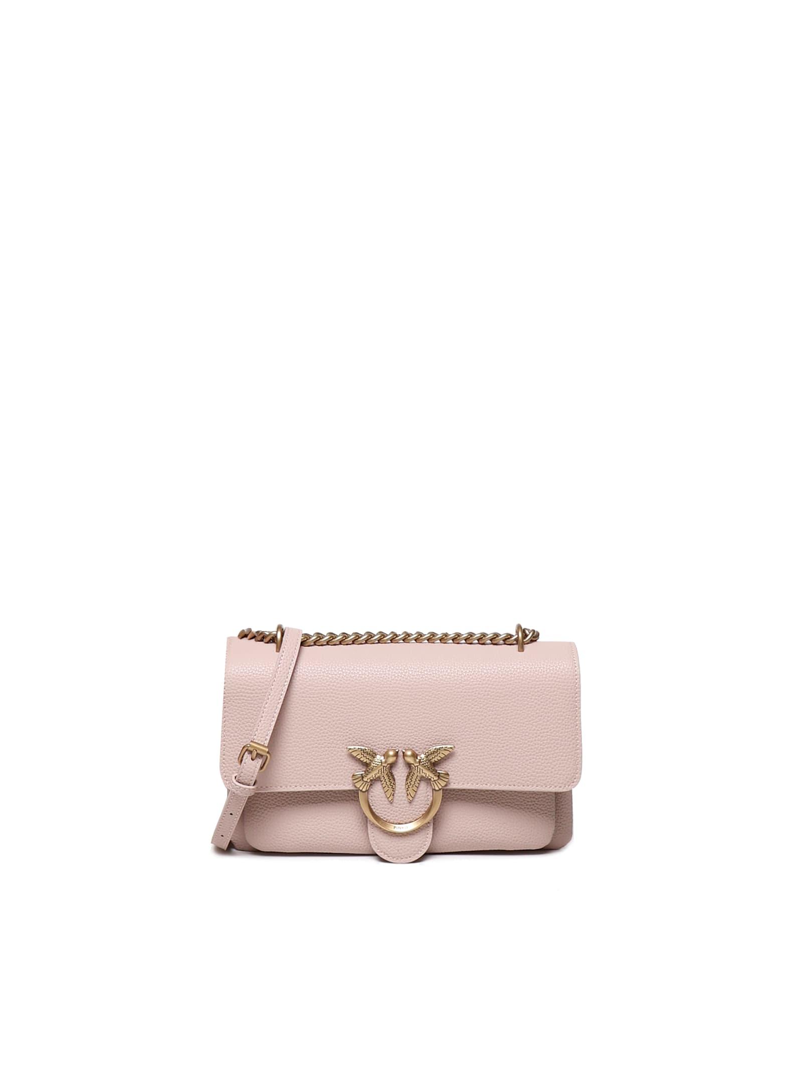 pinko love bag in leather
