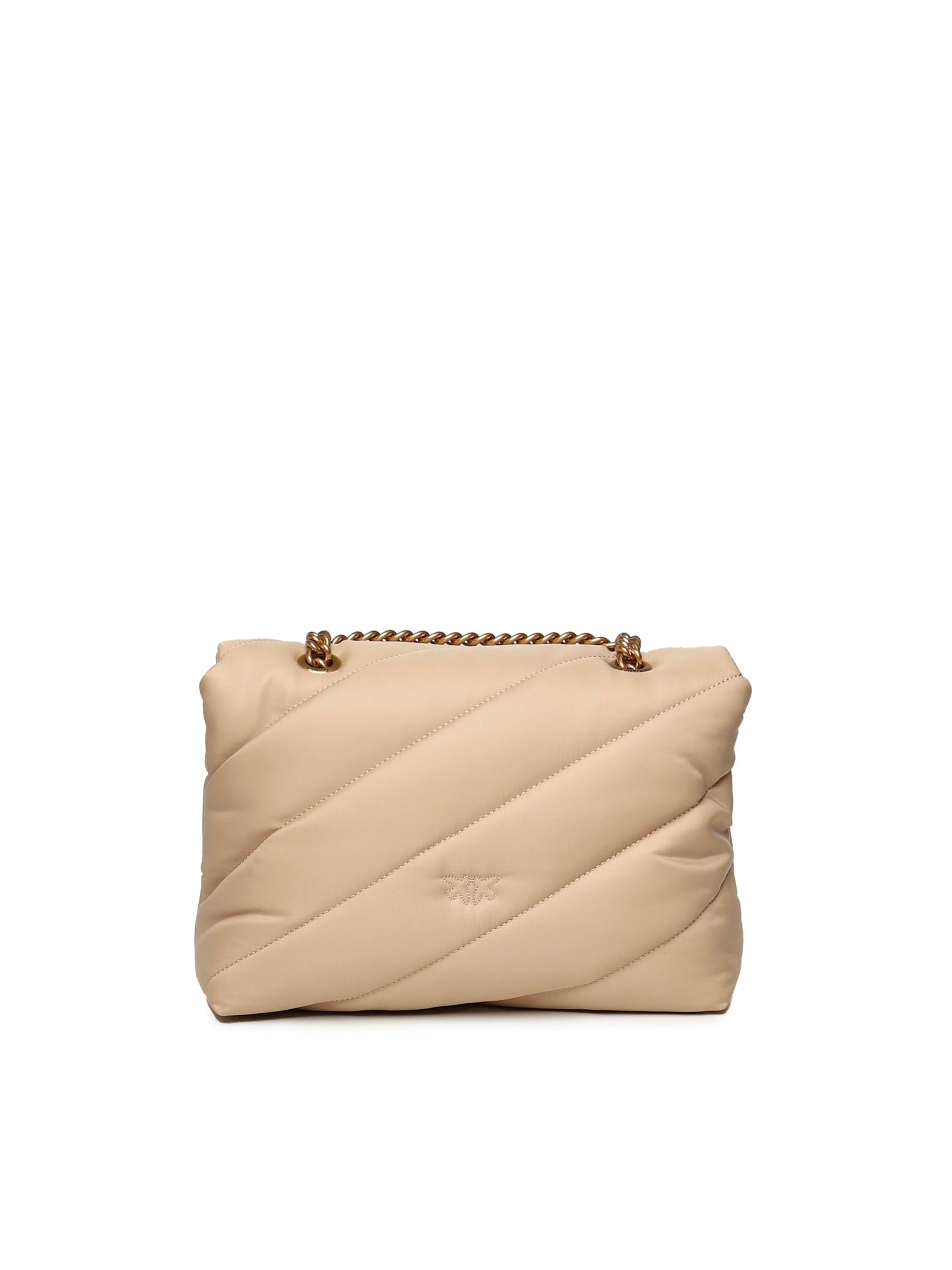 pinko love bag quilted fabric shoulder bag