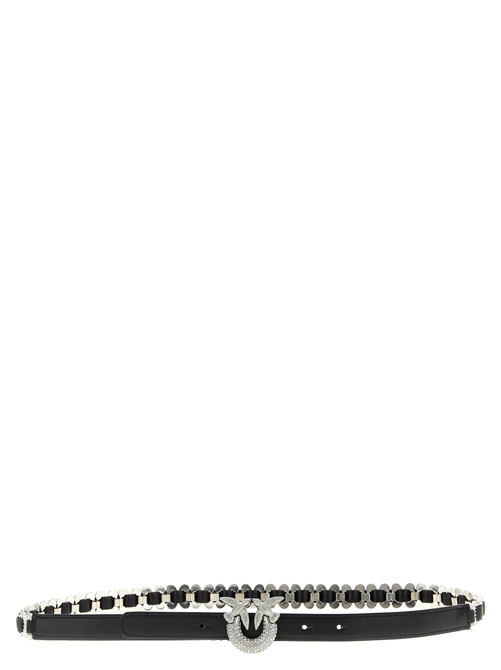 pinko love birds belt