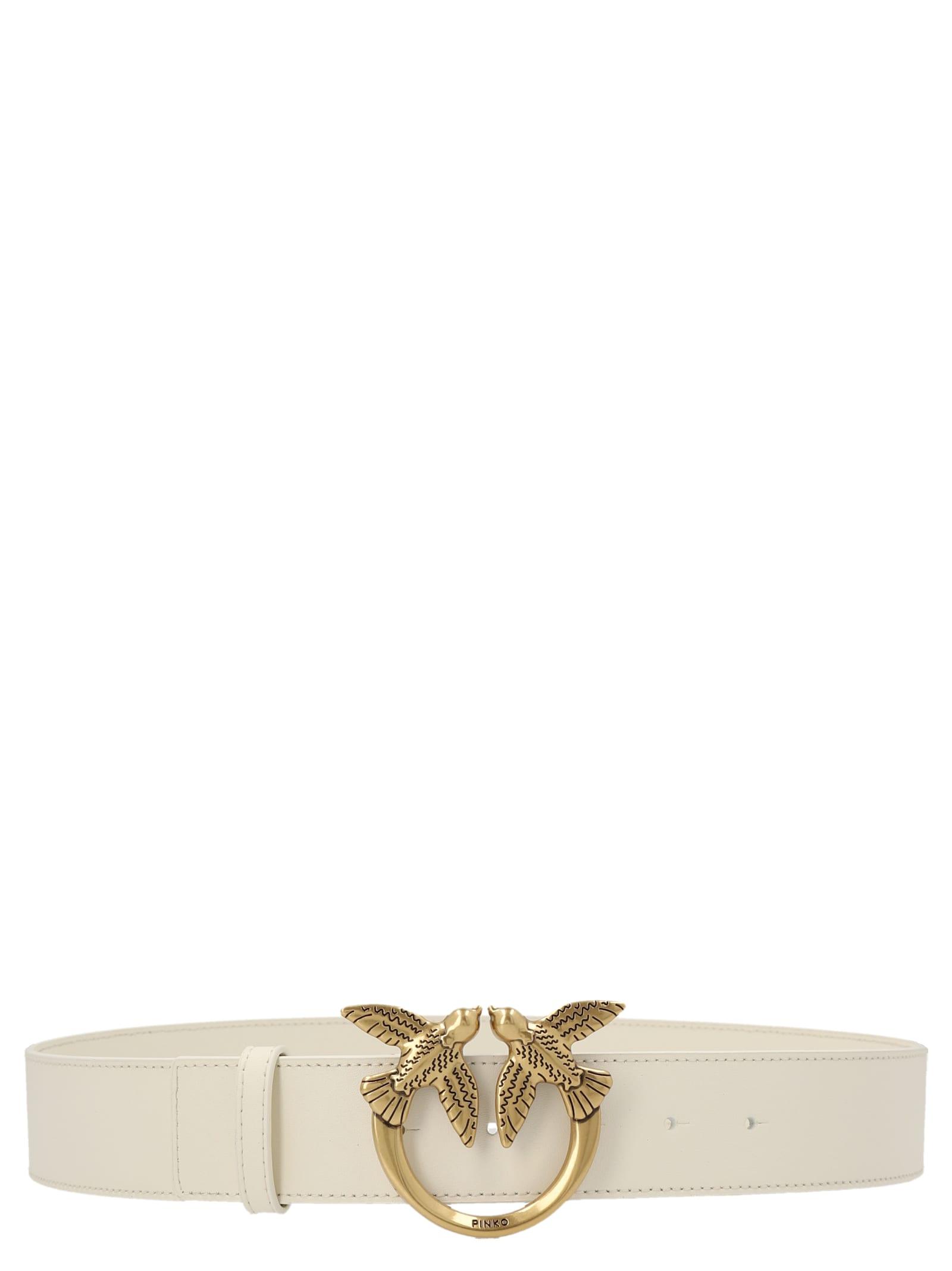 pinko love birds high belt