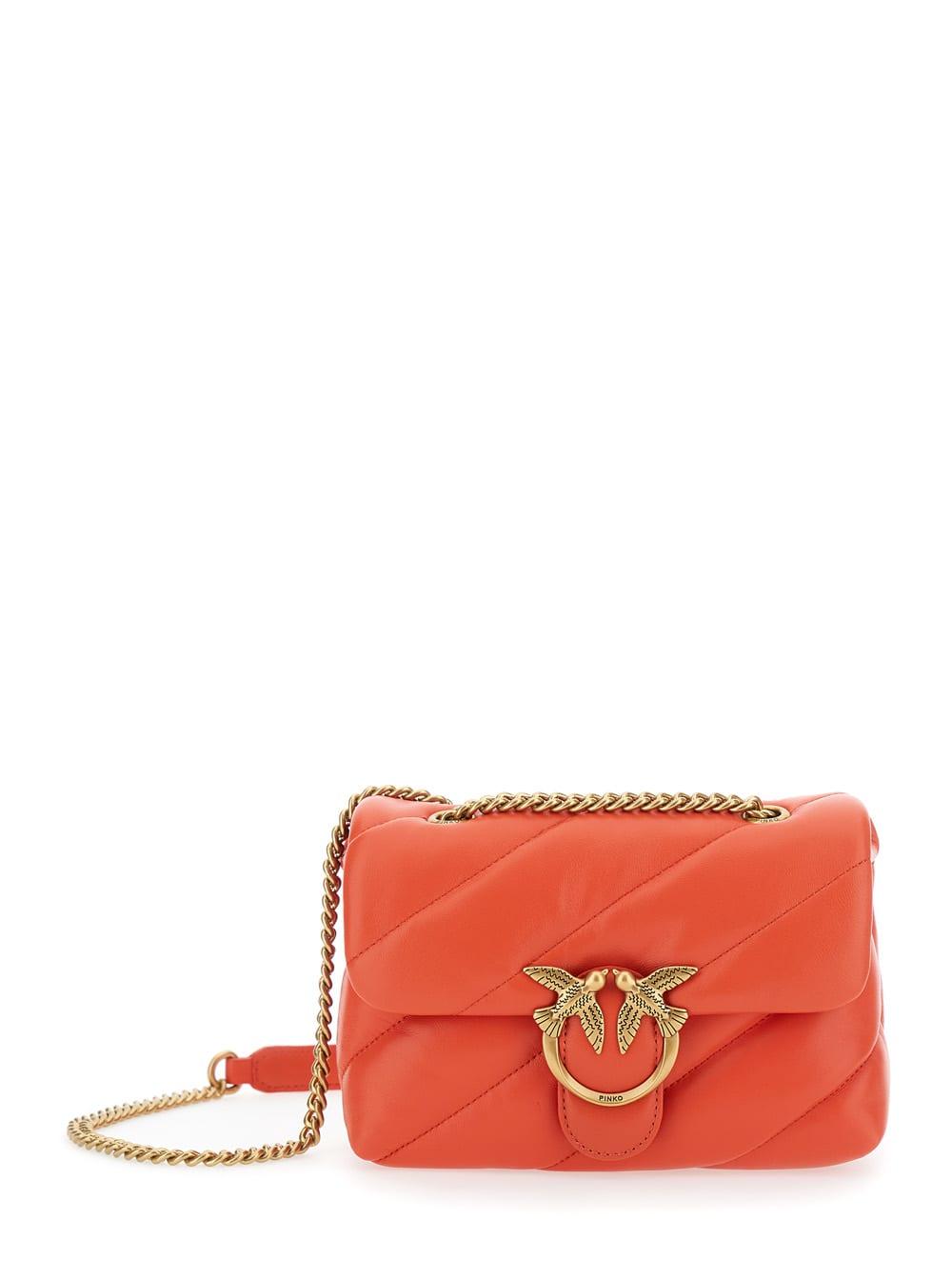 pinko love mini puff shoulder bag