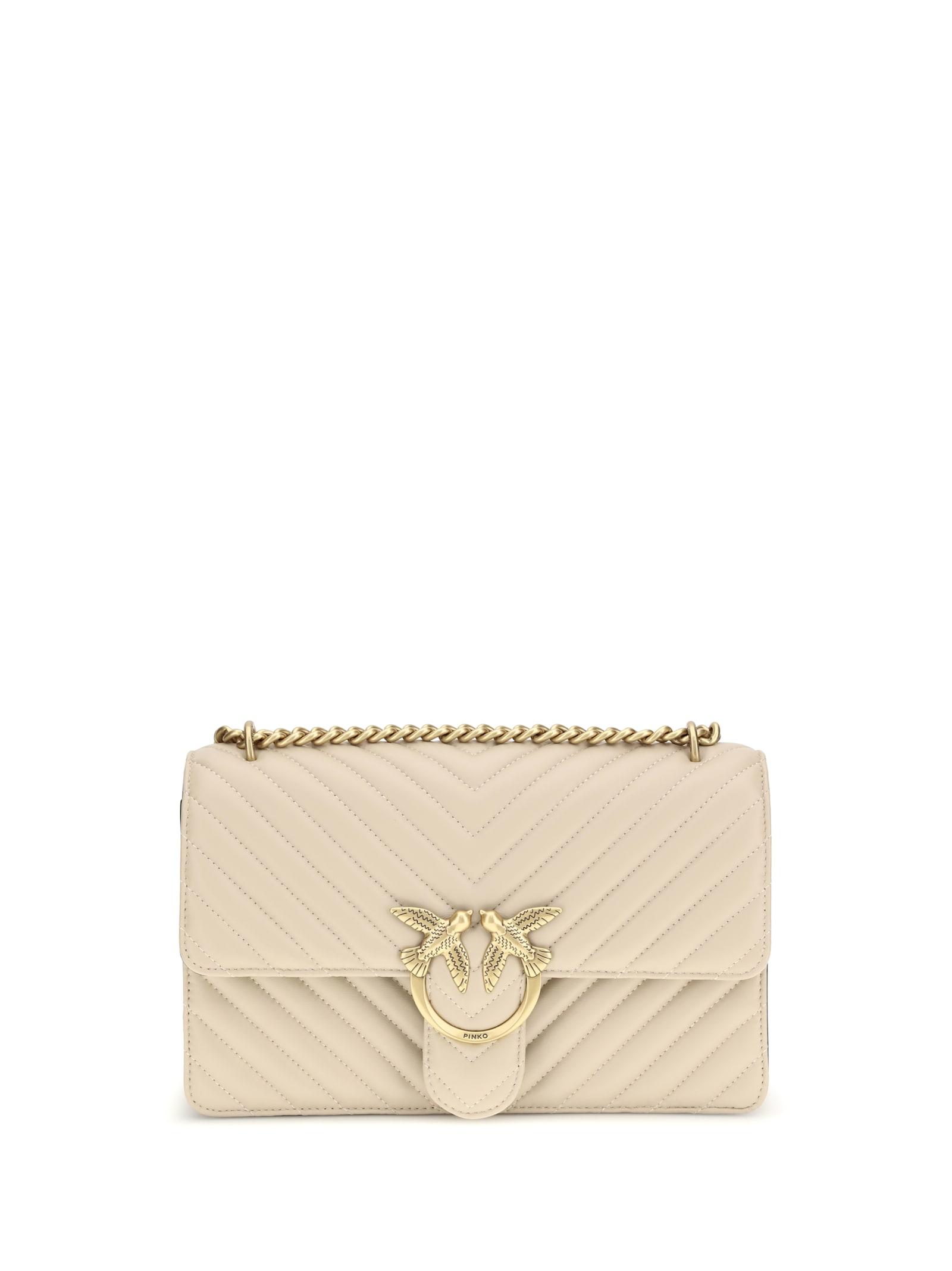 pinko love one classic shoulder bag