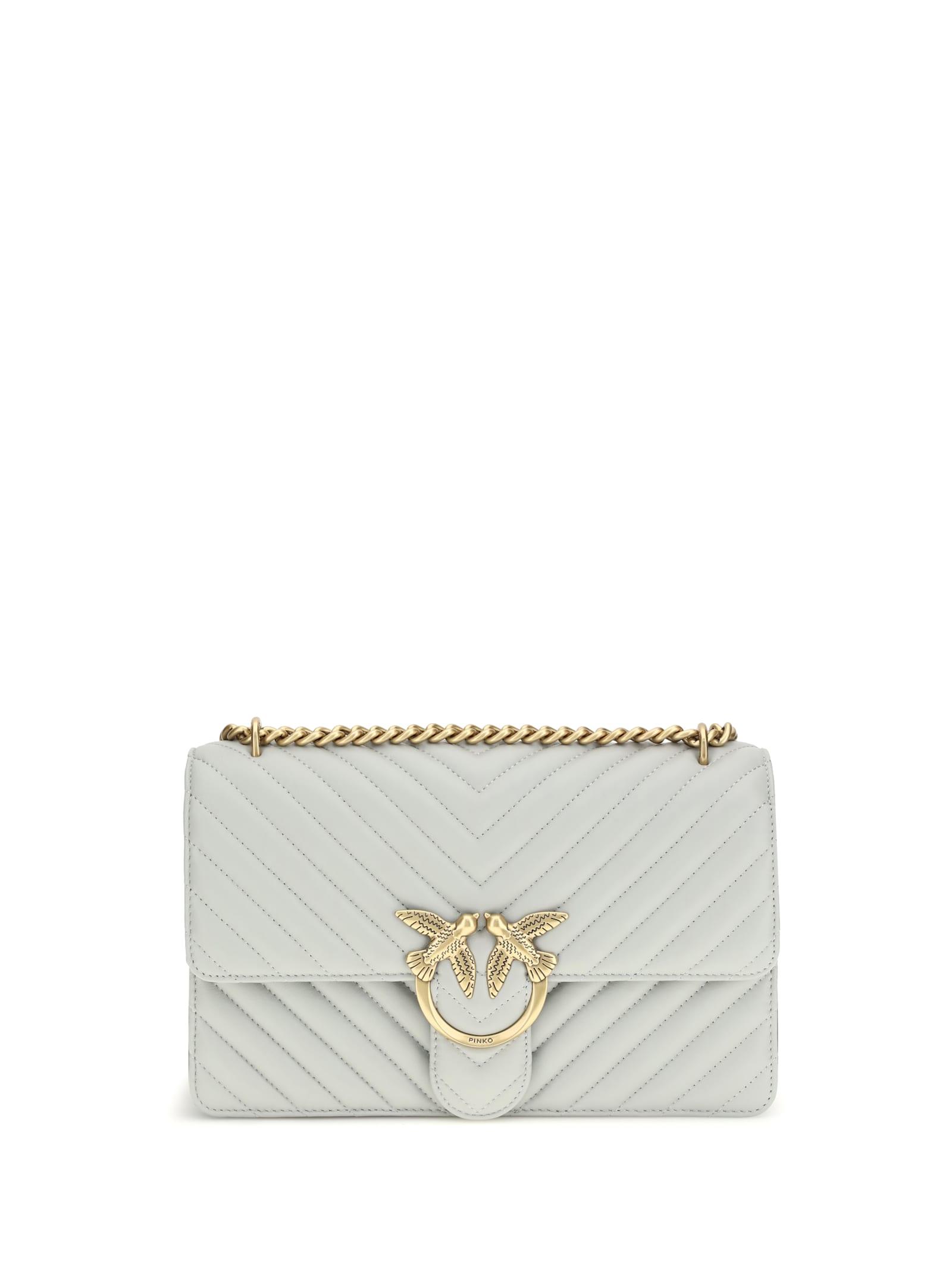 pinko love one classic shoulder bag