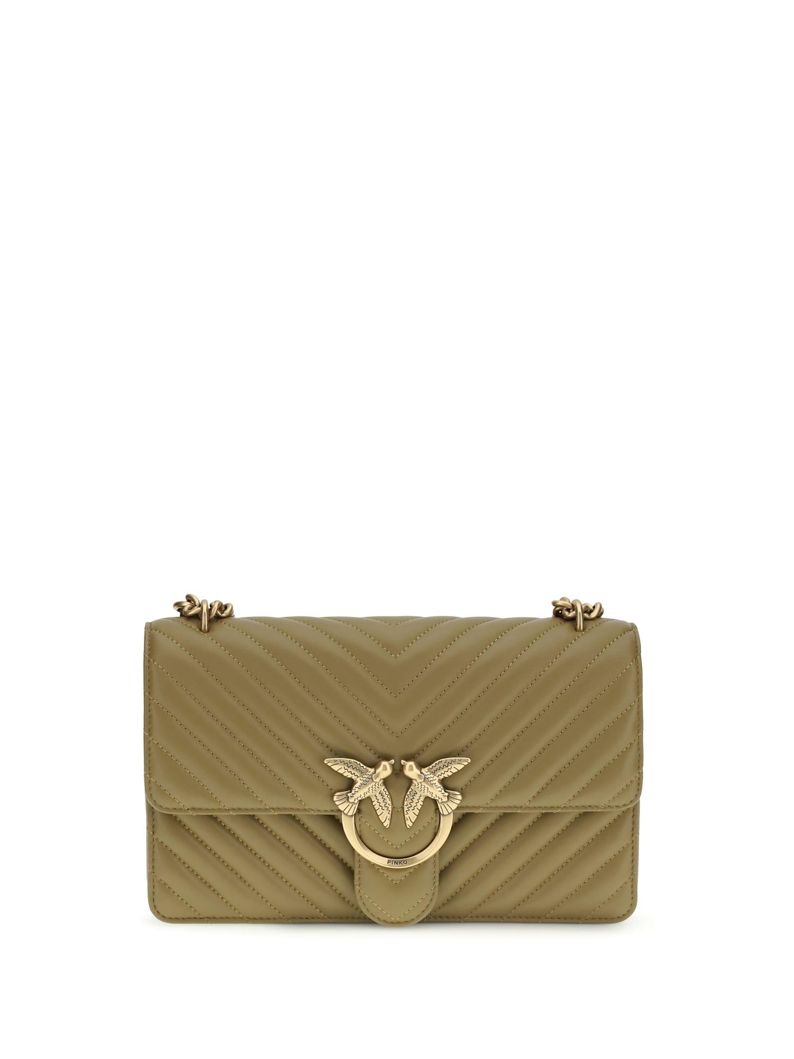 pinko love one classic shoulder bag