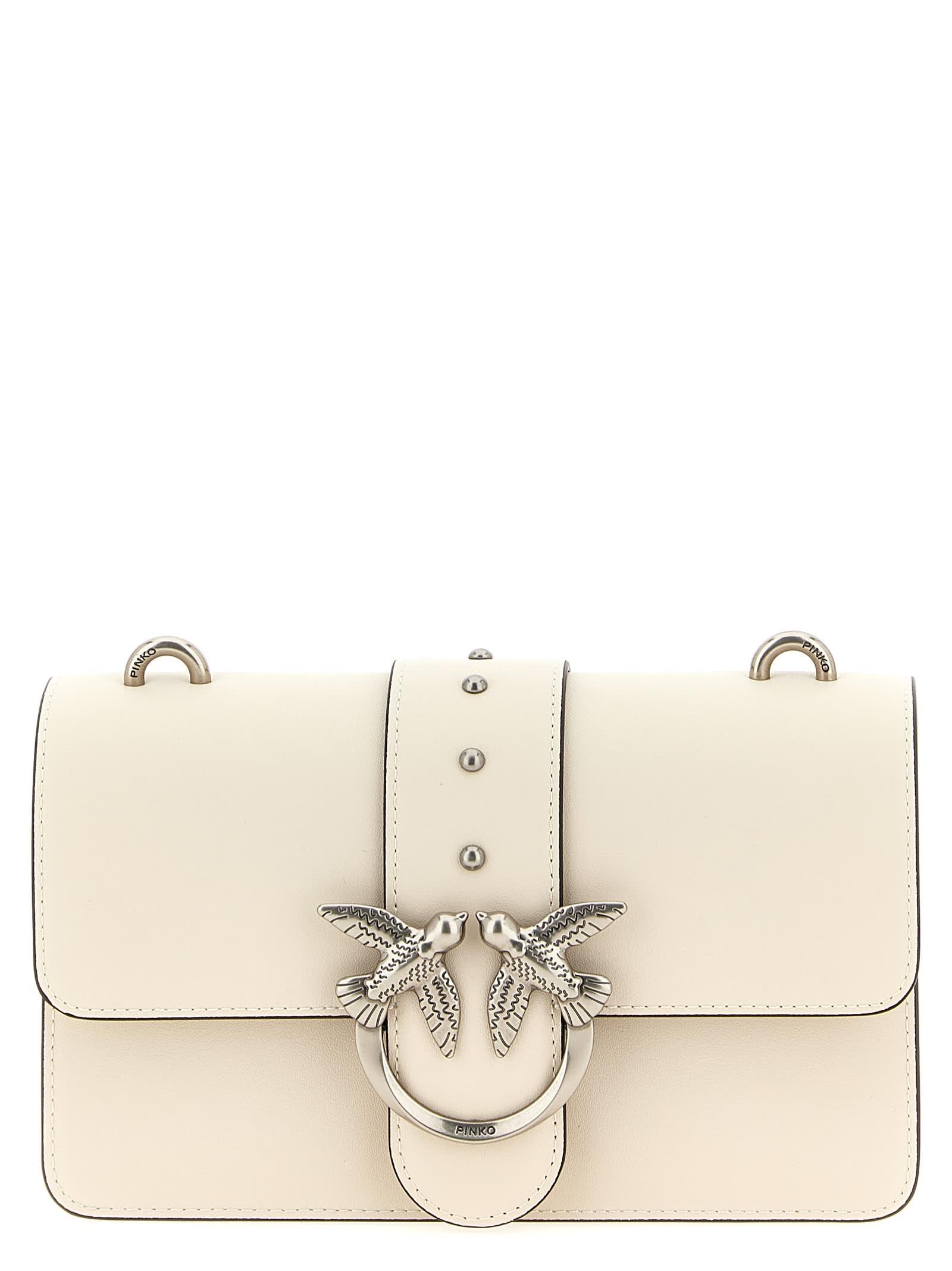 pinko love one mini crossbody bag