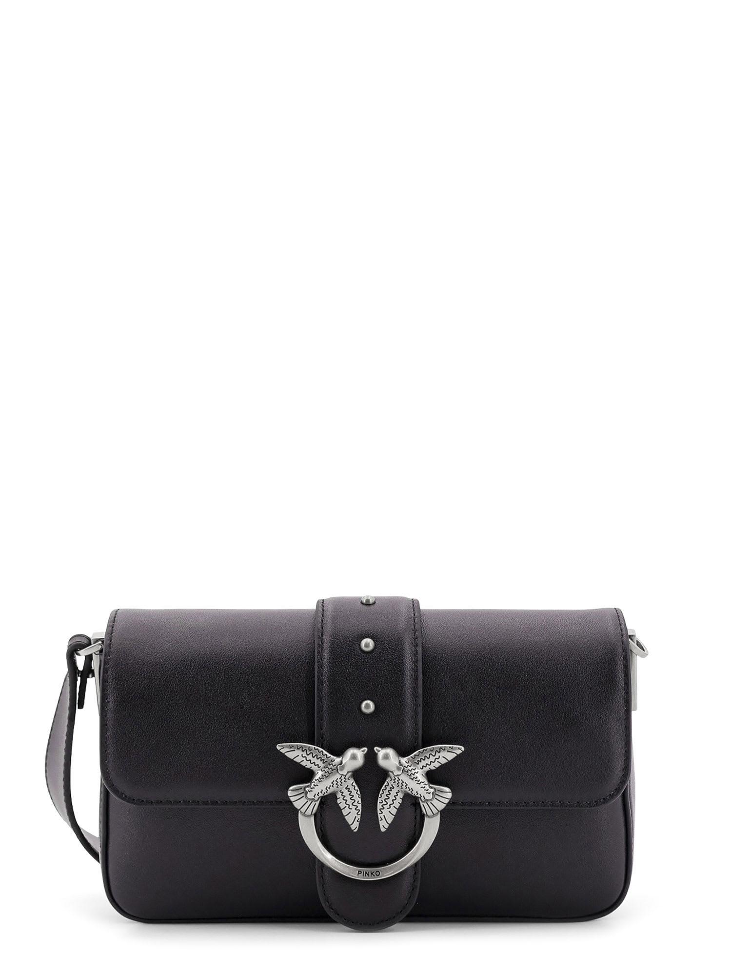 pinko love one mini crossbody bag