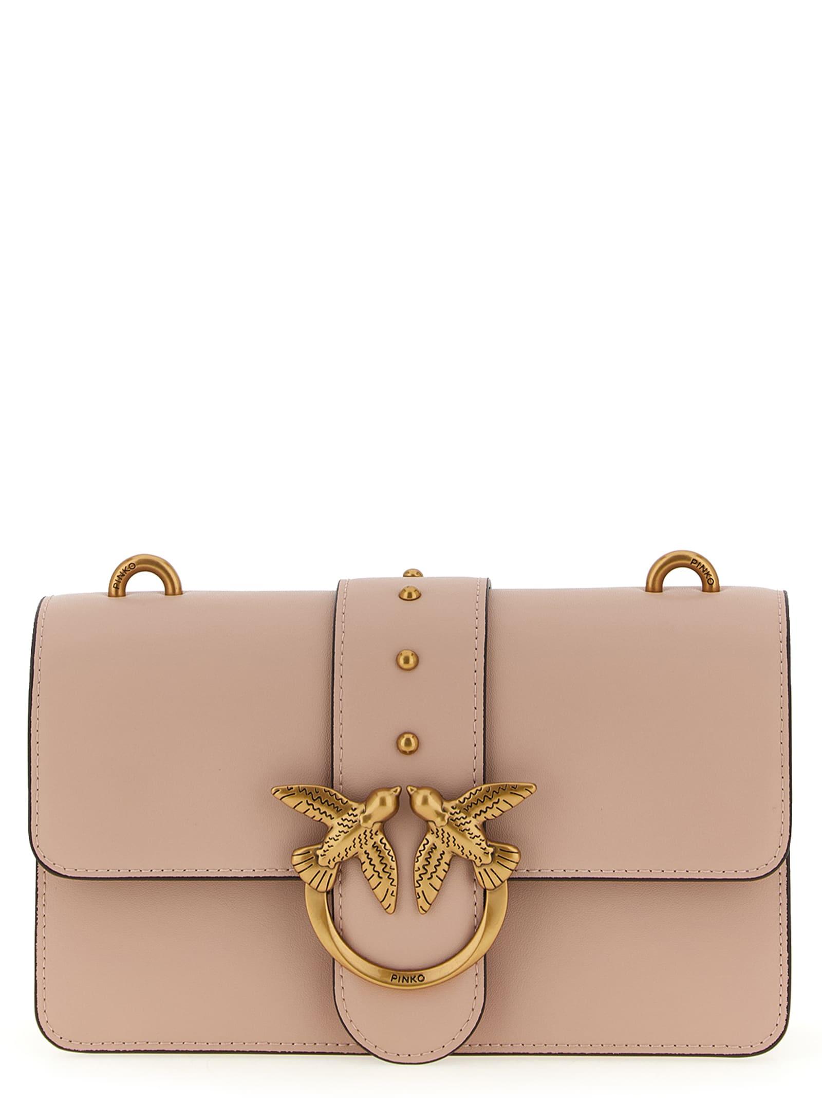 pinko love one mini crossbody bag