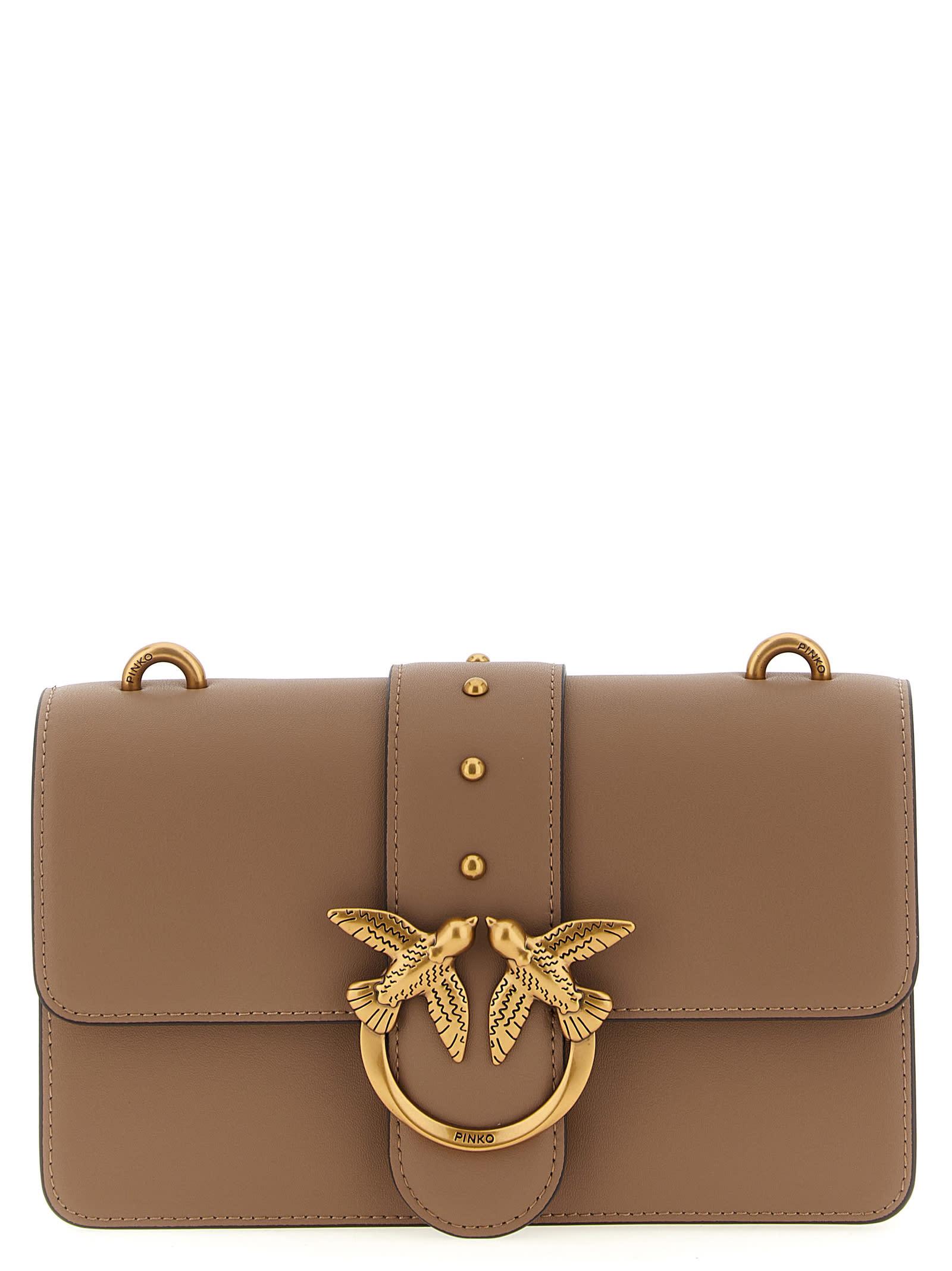 pinko love one mini crossbody bag