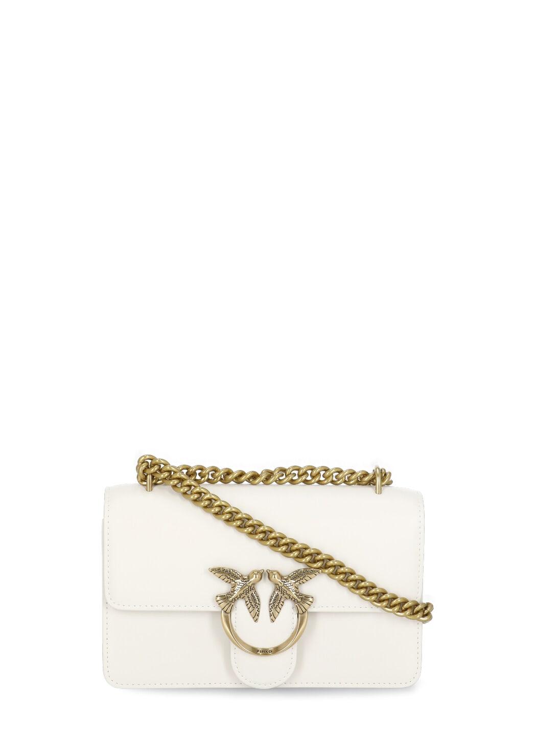 pinko love one mini shoulder bag