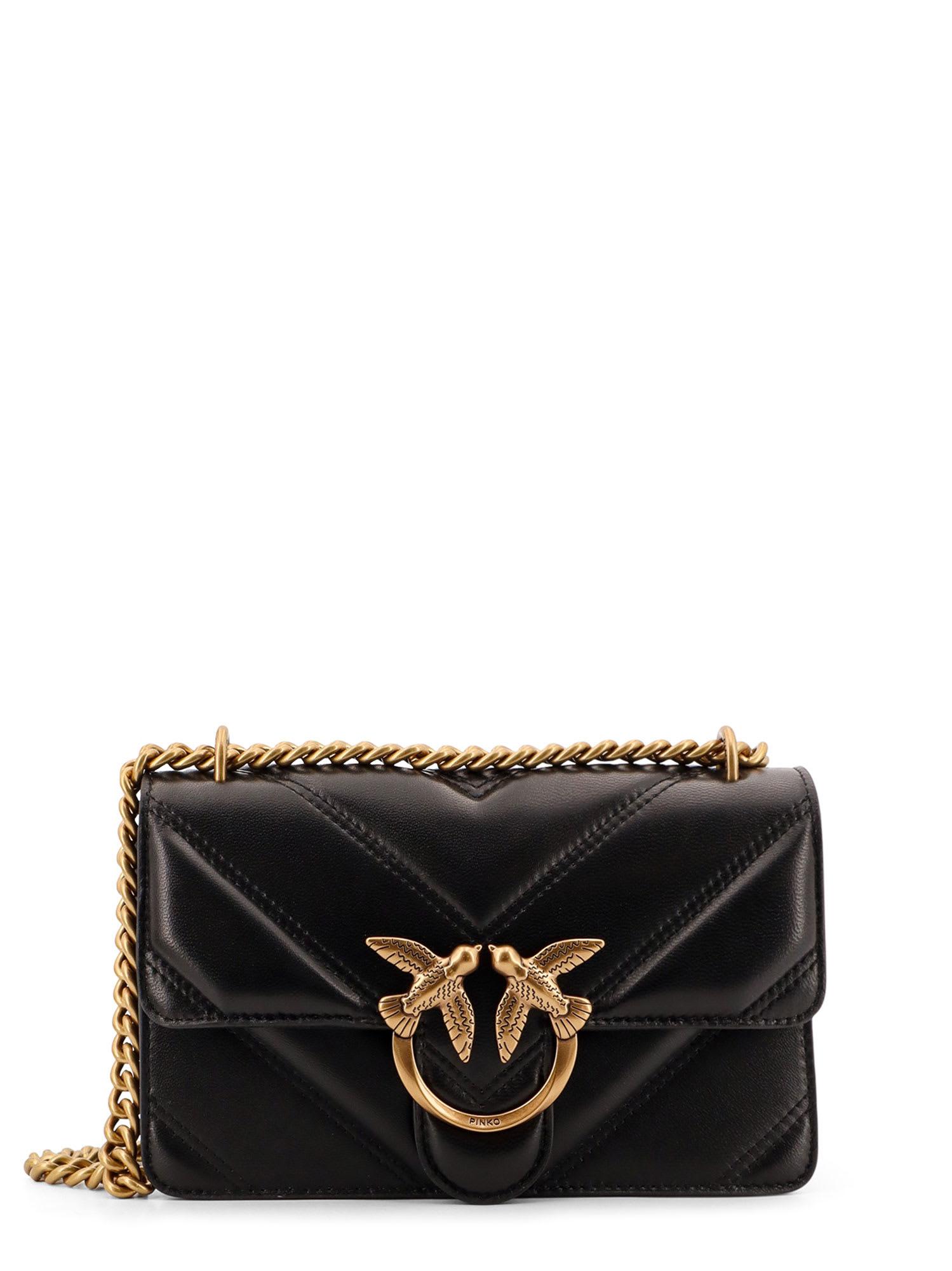 pinko love one mini shoulder bag