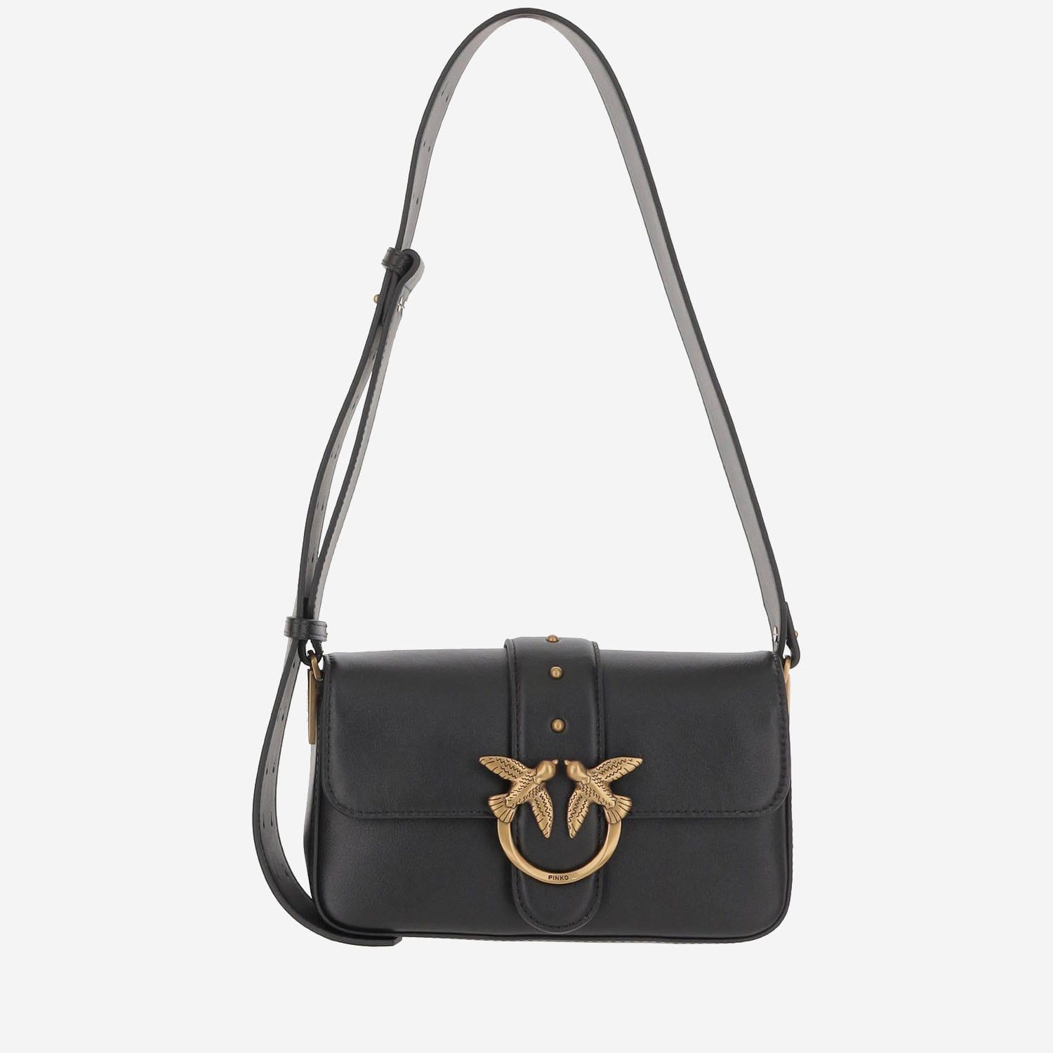 pinko love one mini shoulder bag