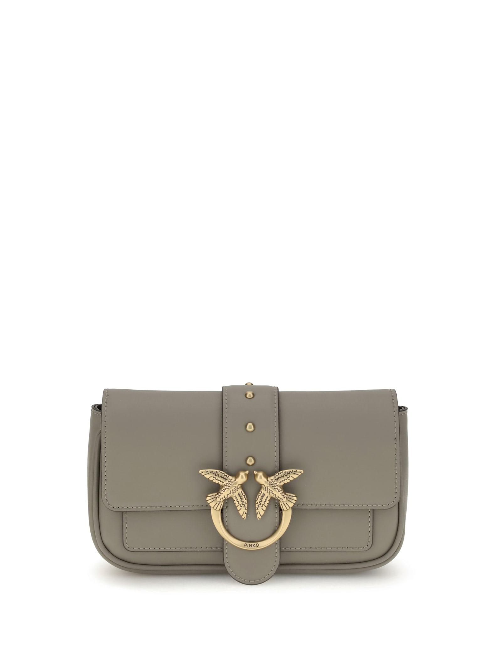 pinko love one shoulder bag