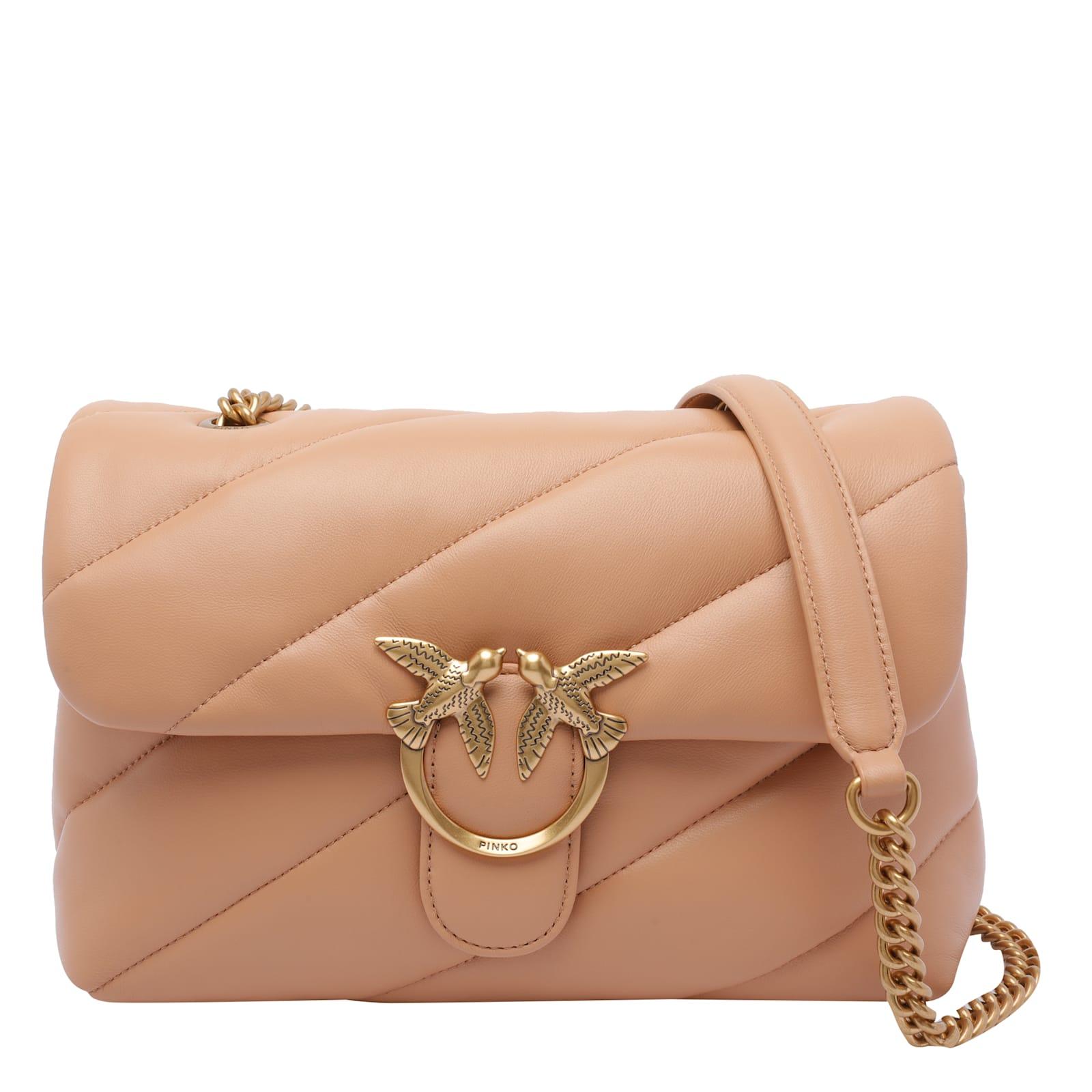 pinko love puff classic crossbody bag