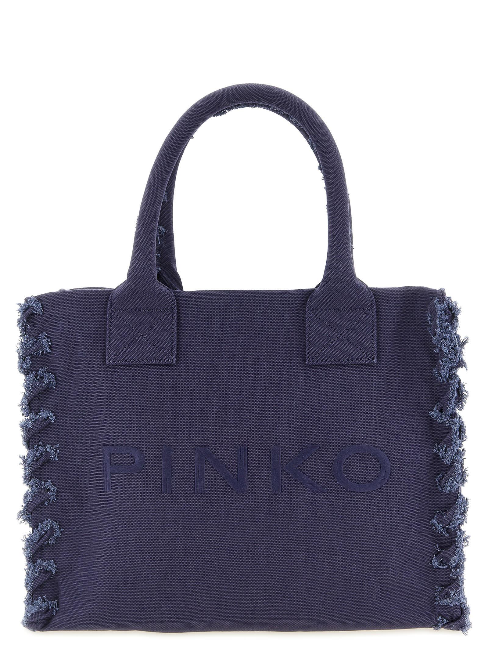 pinko medium beach shopping bag