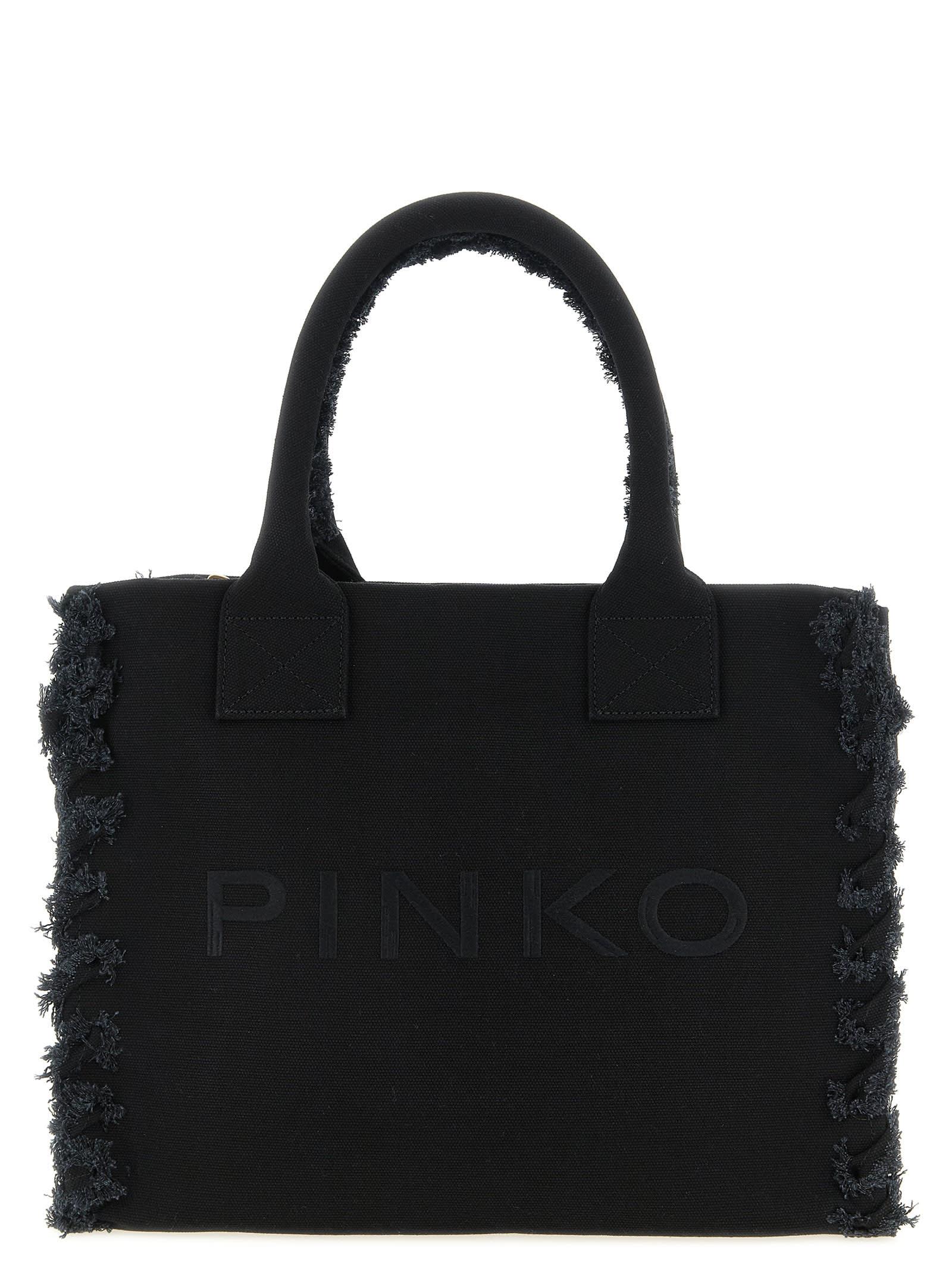 pinko medium beach shopping bag