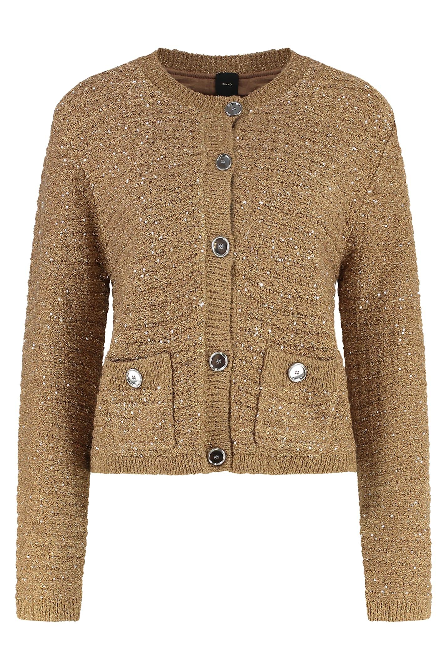 pinko meru buttoned jacket