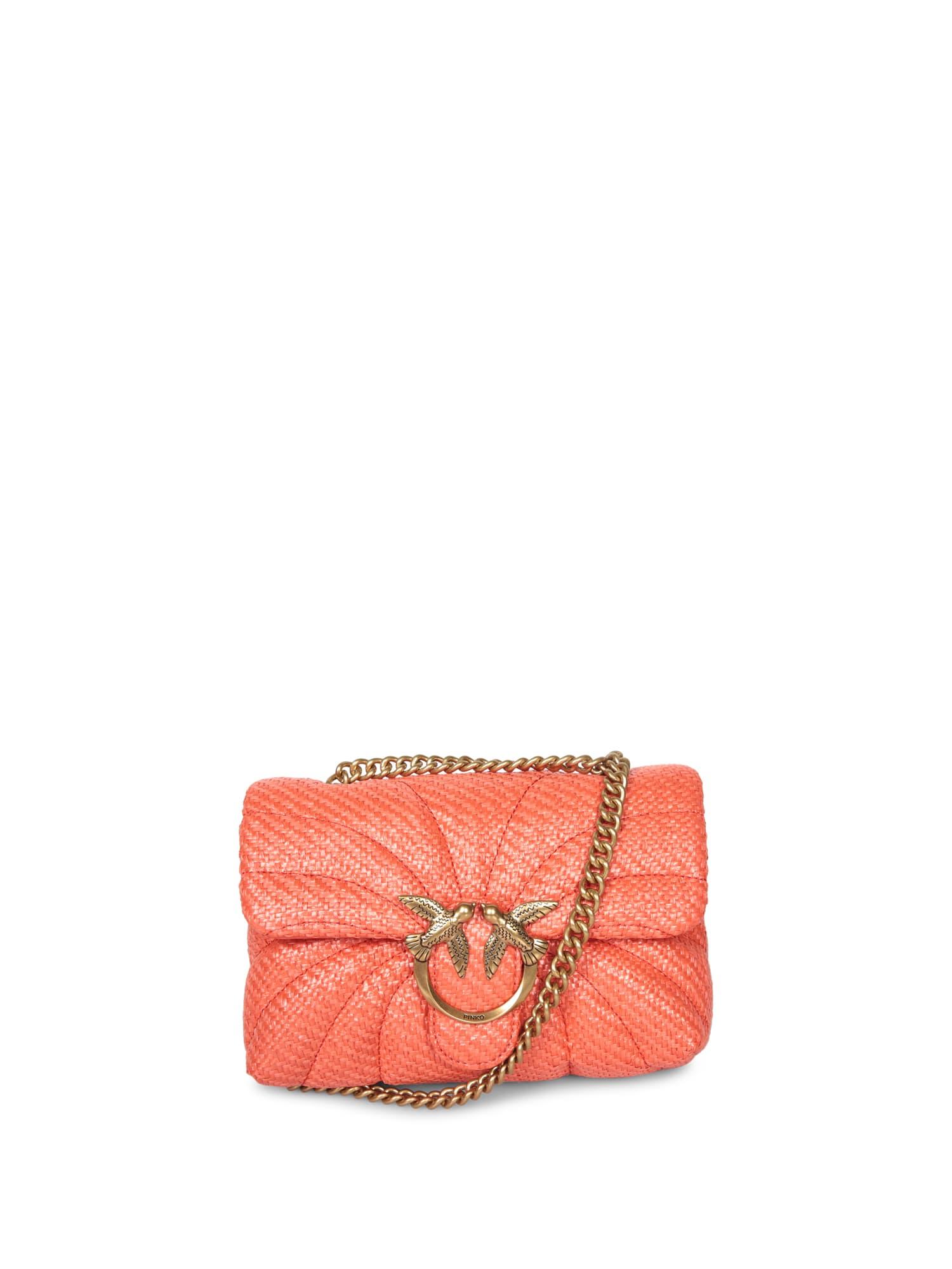 pinko mini love bag puff crossbody bag