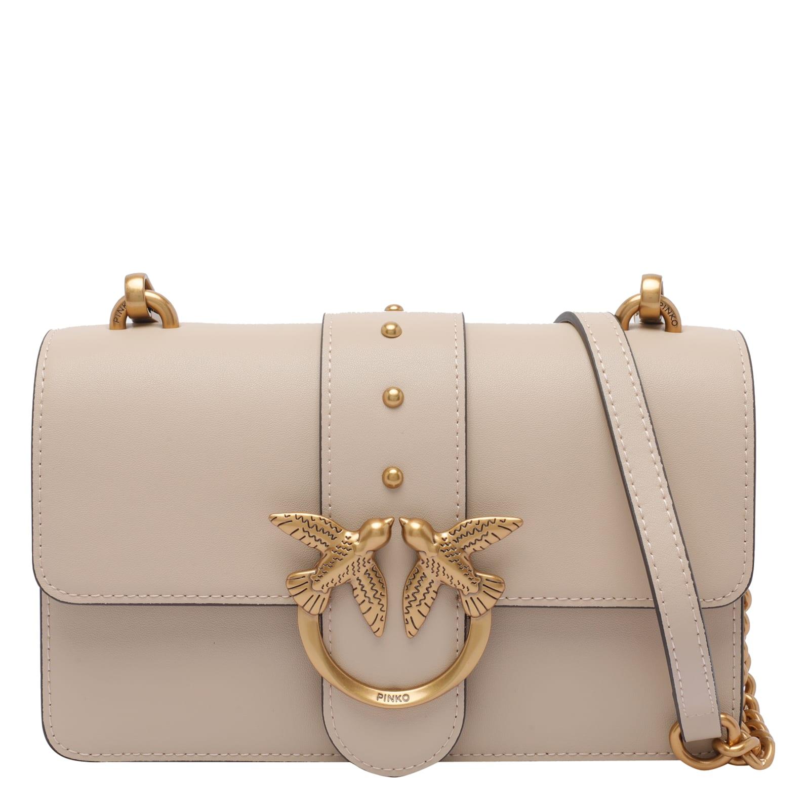 pinko mini love one crossbody bag
