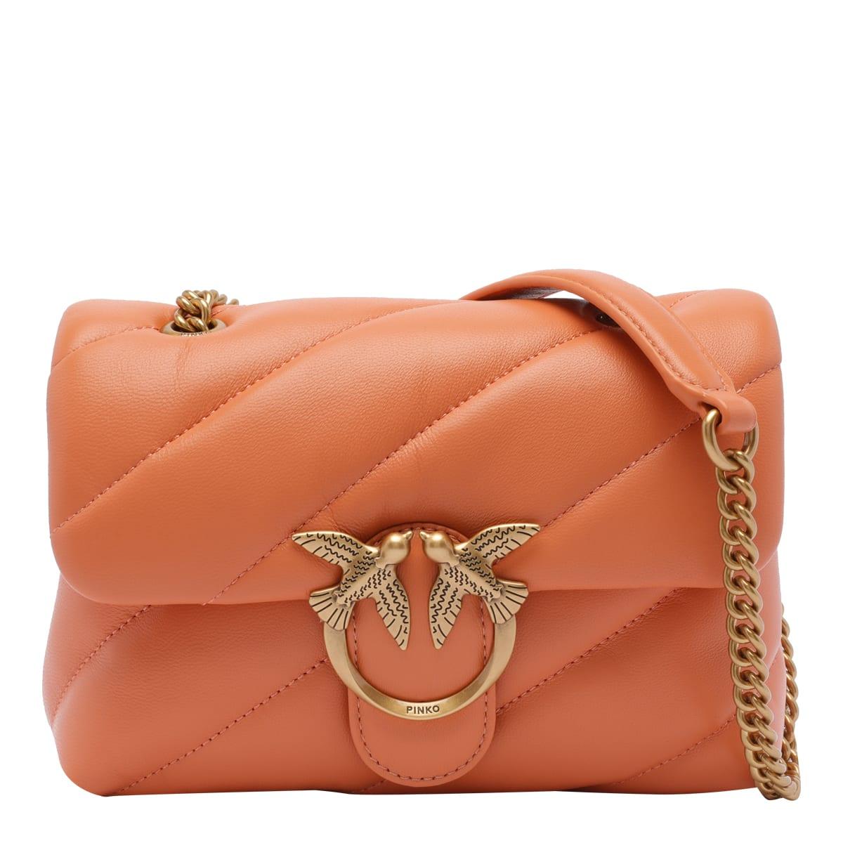 pinko mini love puffer crossbody bag